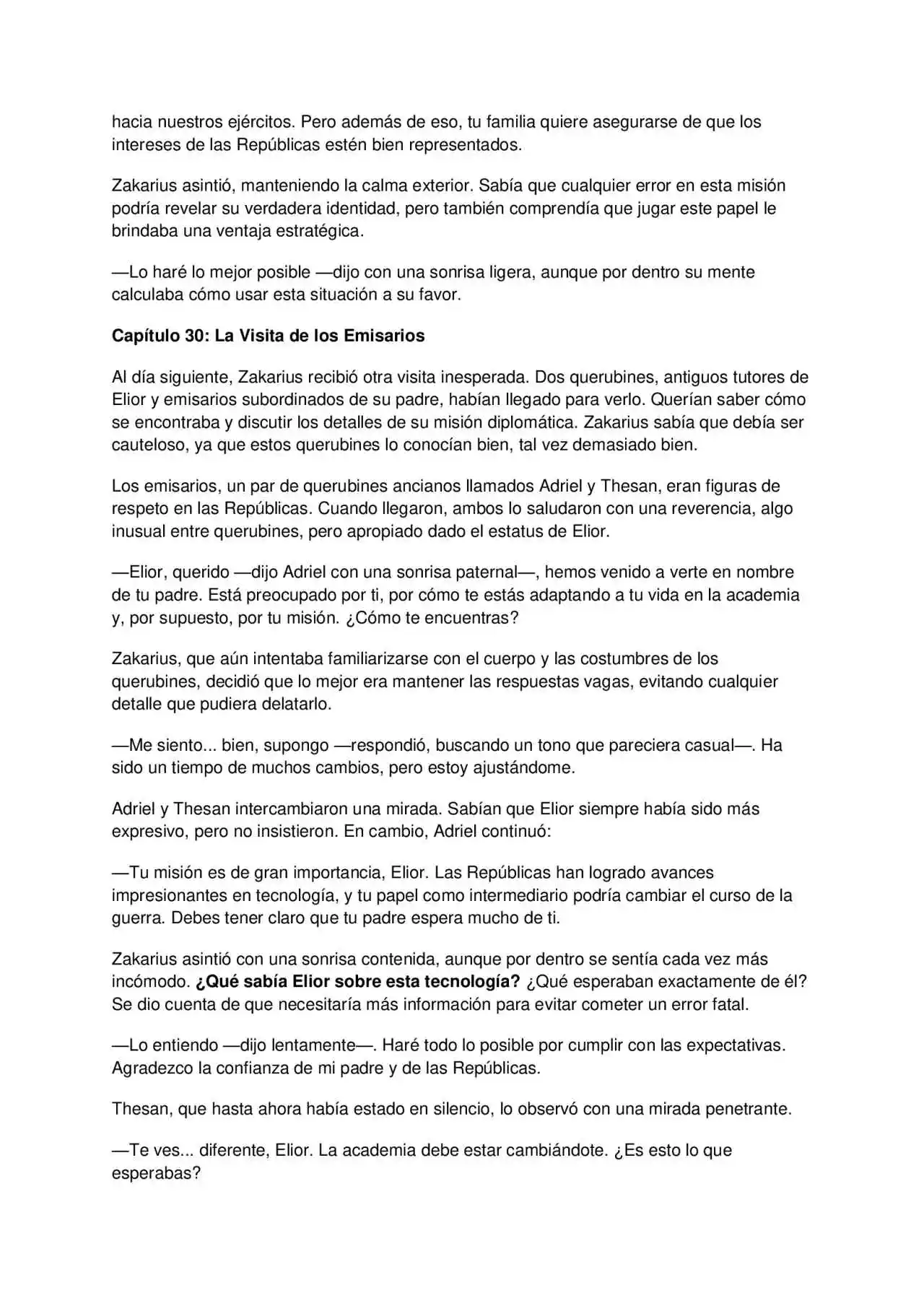 La Perdición De Zakarius (Novela) - Capítulo 3 - Página 5 - LectorTMOo