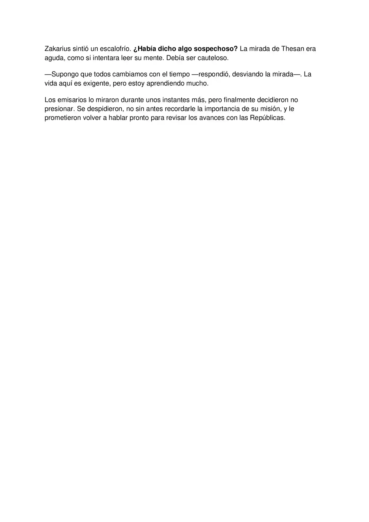 La Perdición De Zakarius (Novela) - Capítulo 3 - Página 6 - LectorTMOo
