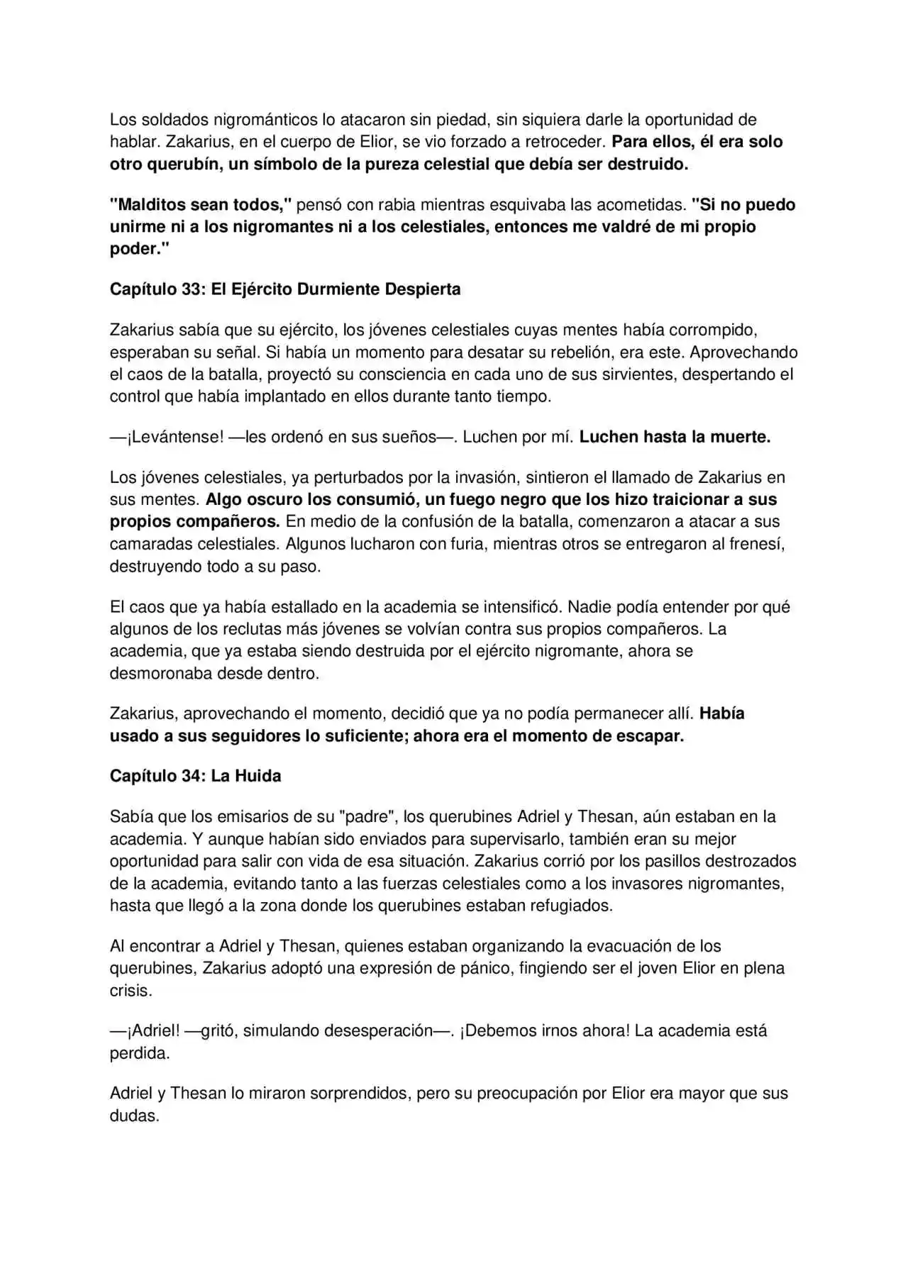 La Perdición De Zakarius (Novela) - Capítulo 4 - Página 2 - LectorTMOo