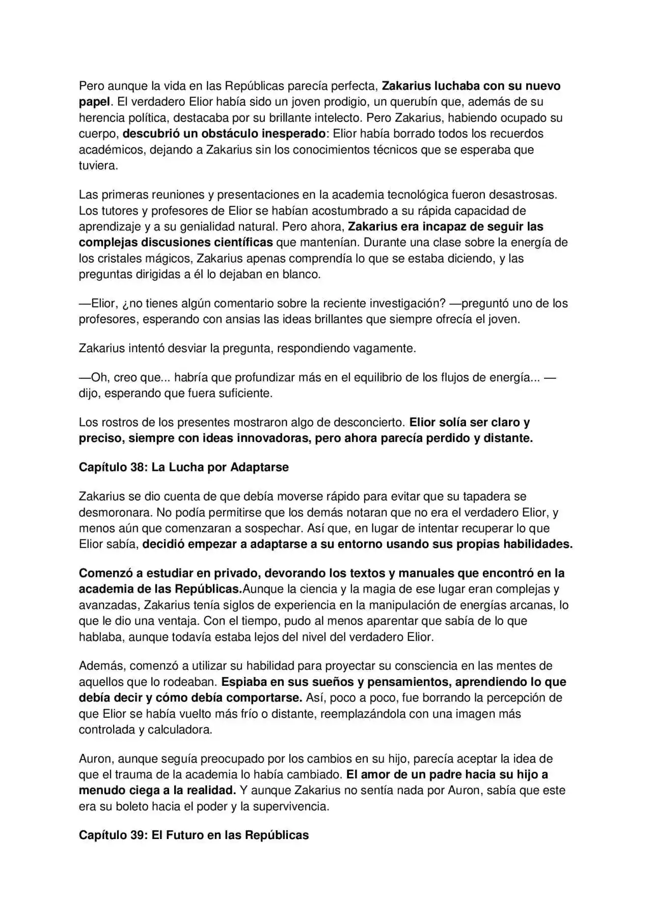 La Perdición De Zakarius (Novela) - Capítulo 4 - Página 5 - LectorTMOo