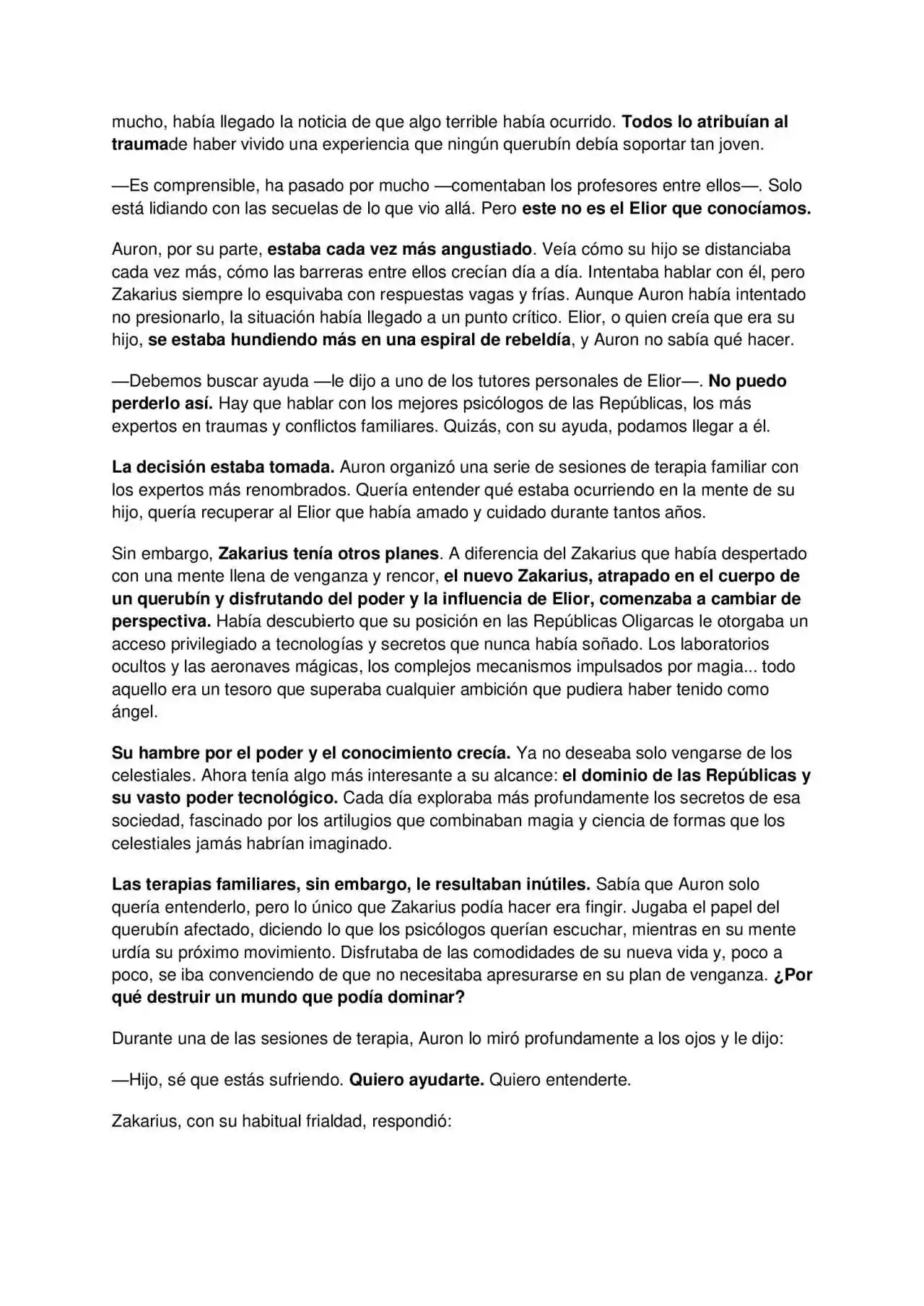 La Perdición De Zakarius (Novela) - Capítulo 5 - Página 2 - LectorTMOo
