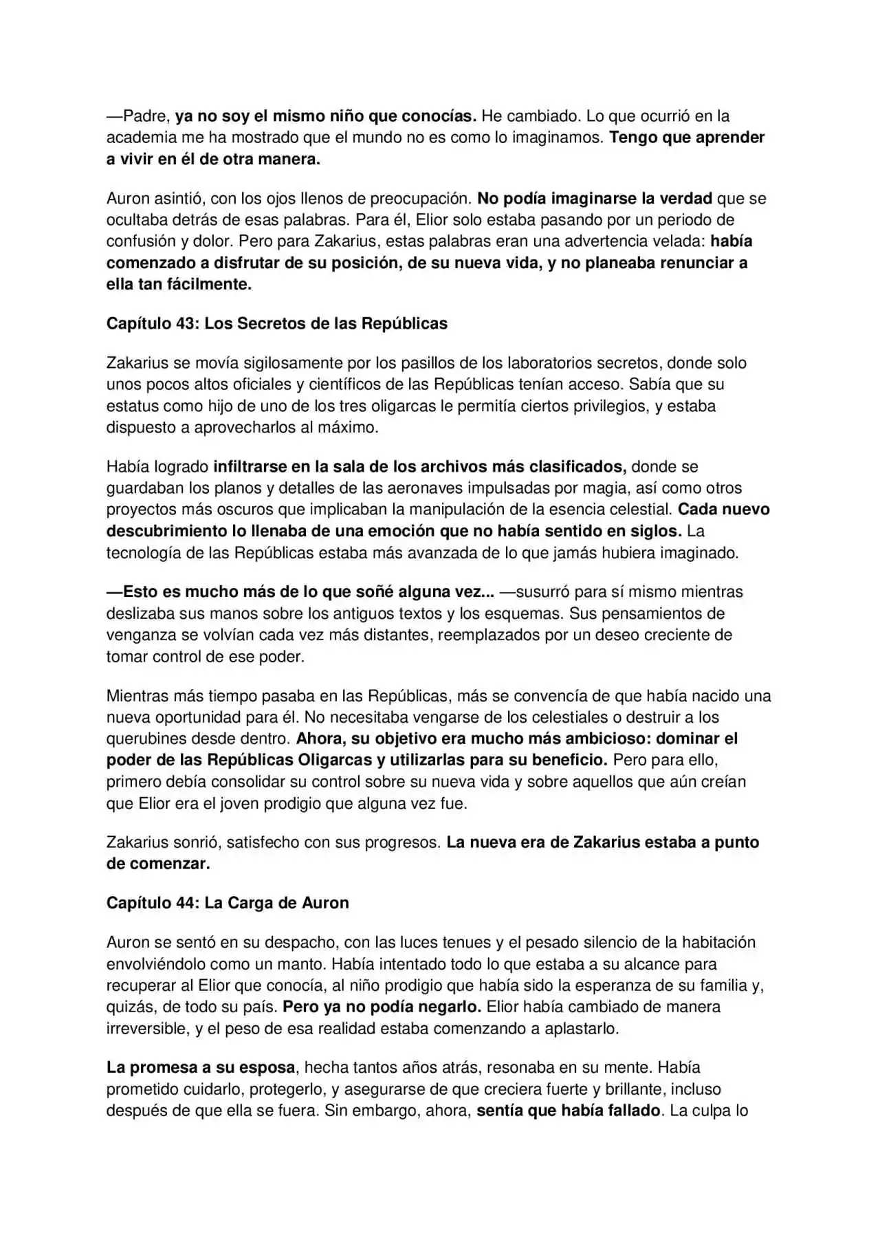 La Perdición De Zakarius (Novela) - Capítulo 5 - Página 3 - LectorTMOo
