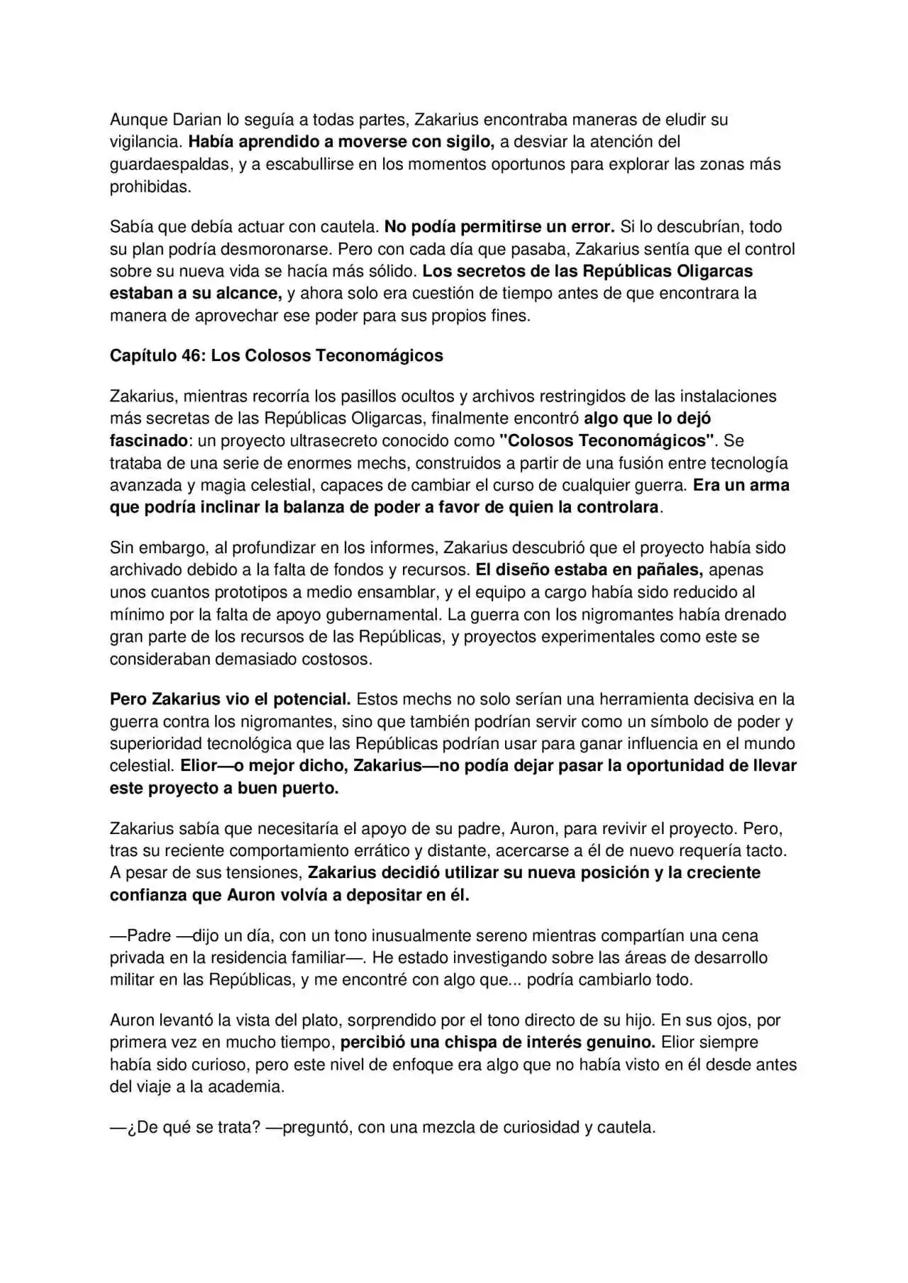 La Perdición De Zakarius (Novela) - Capítulo 5 - Página 6 - LectorTMOo