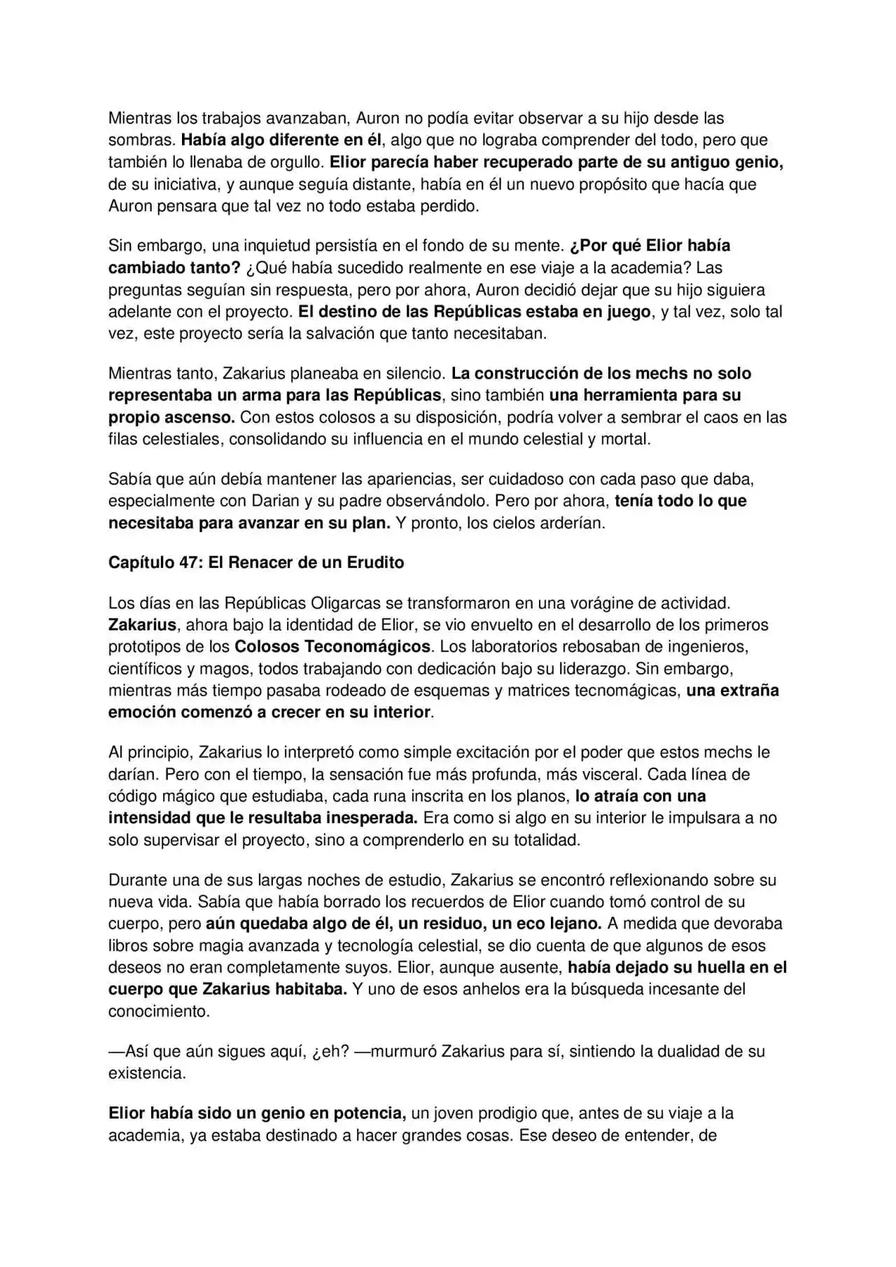 La Perdición De Zakarius (Novela) - Capítulo 5 - Página 8 - LectorTMOo