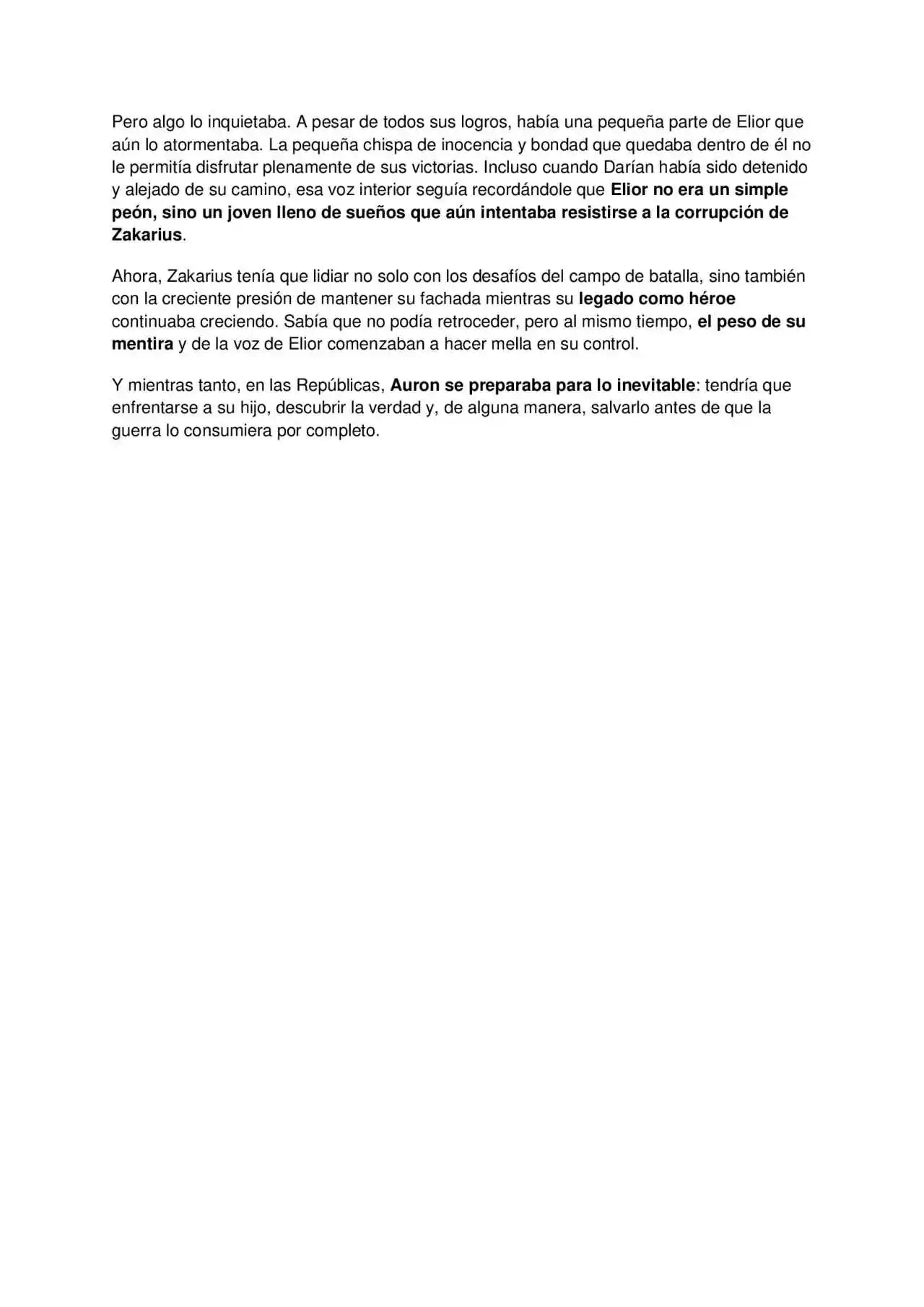 La Perdición De Zakarius (Novela) - Capítulo 5 - Página 17 - LectorTMOo
