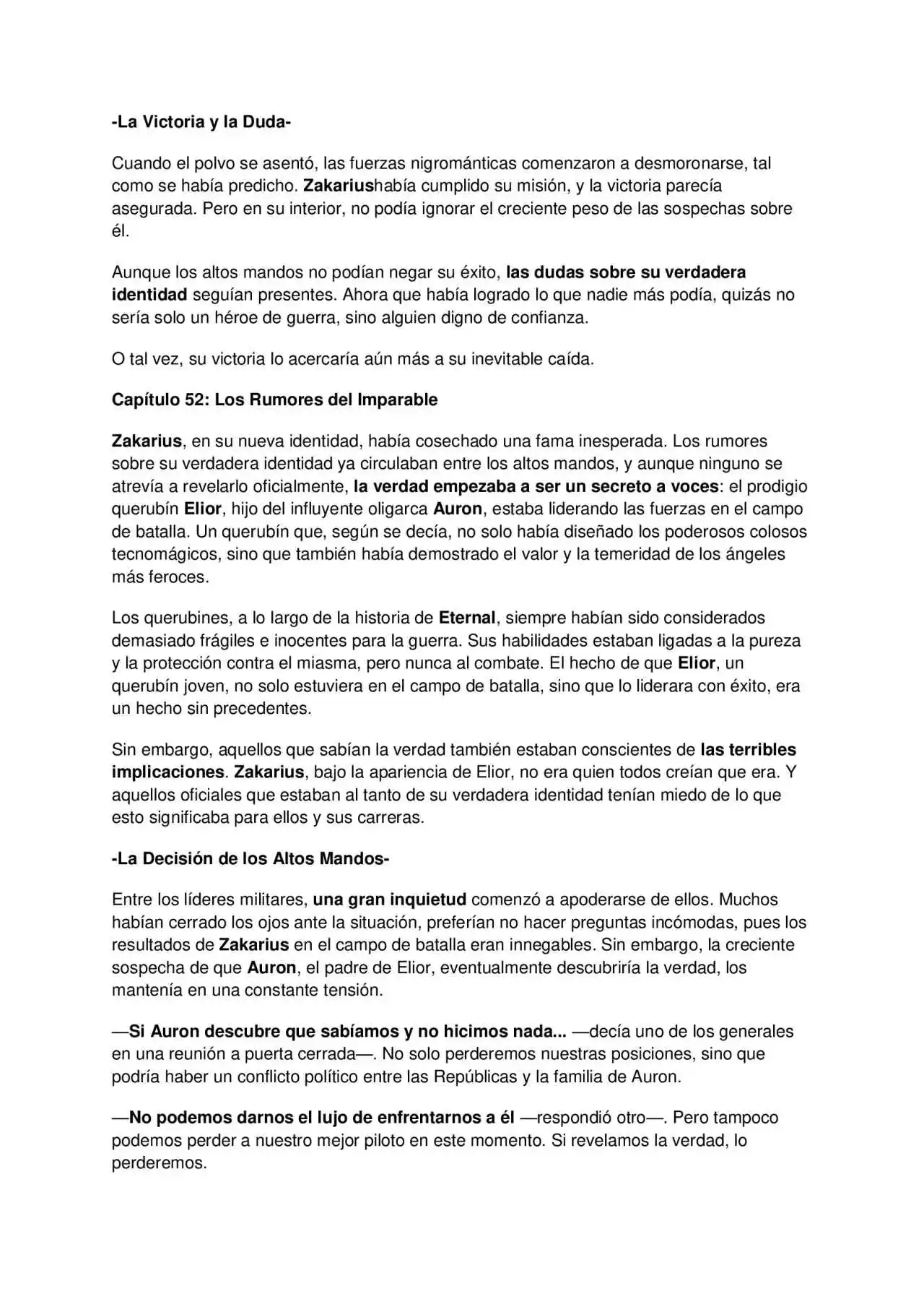 La Perdición De Zakarius (Novela) - Capítulo 6 - Página 3 - LectorTMOo