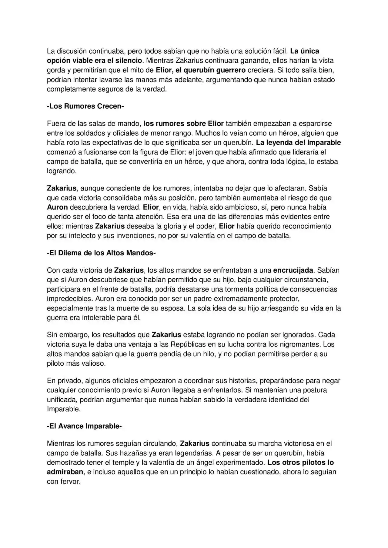 La Perdición De Zakarius (Novela) - Capítulo 6 - Página 4 - LectorTMOo