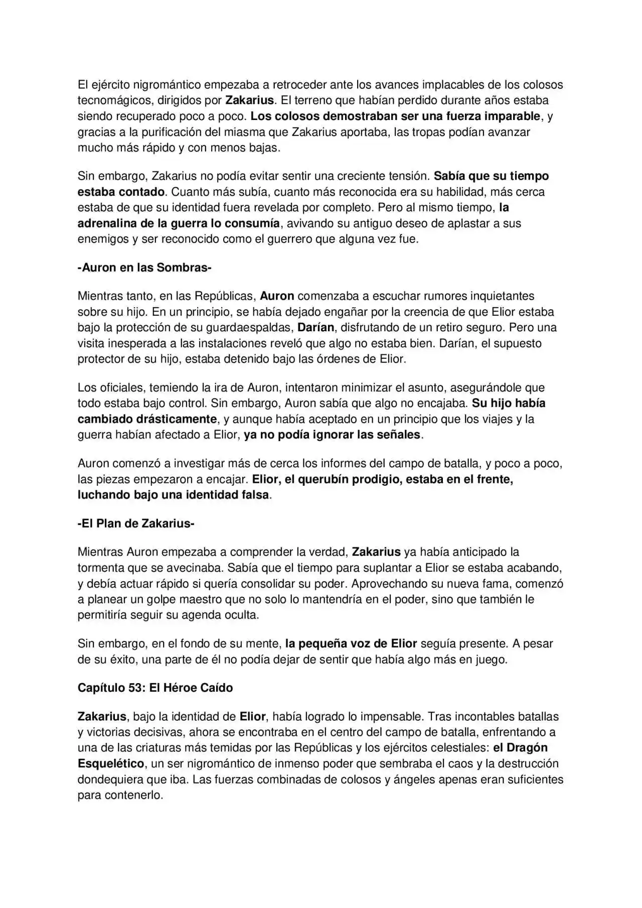 La Perdición De Zakarius (Novela) - Capítulo 6 - Página 5 - LectorTMOo