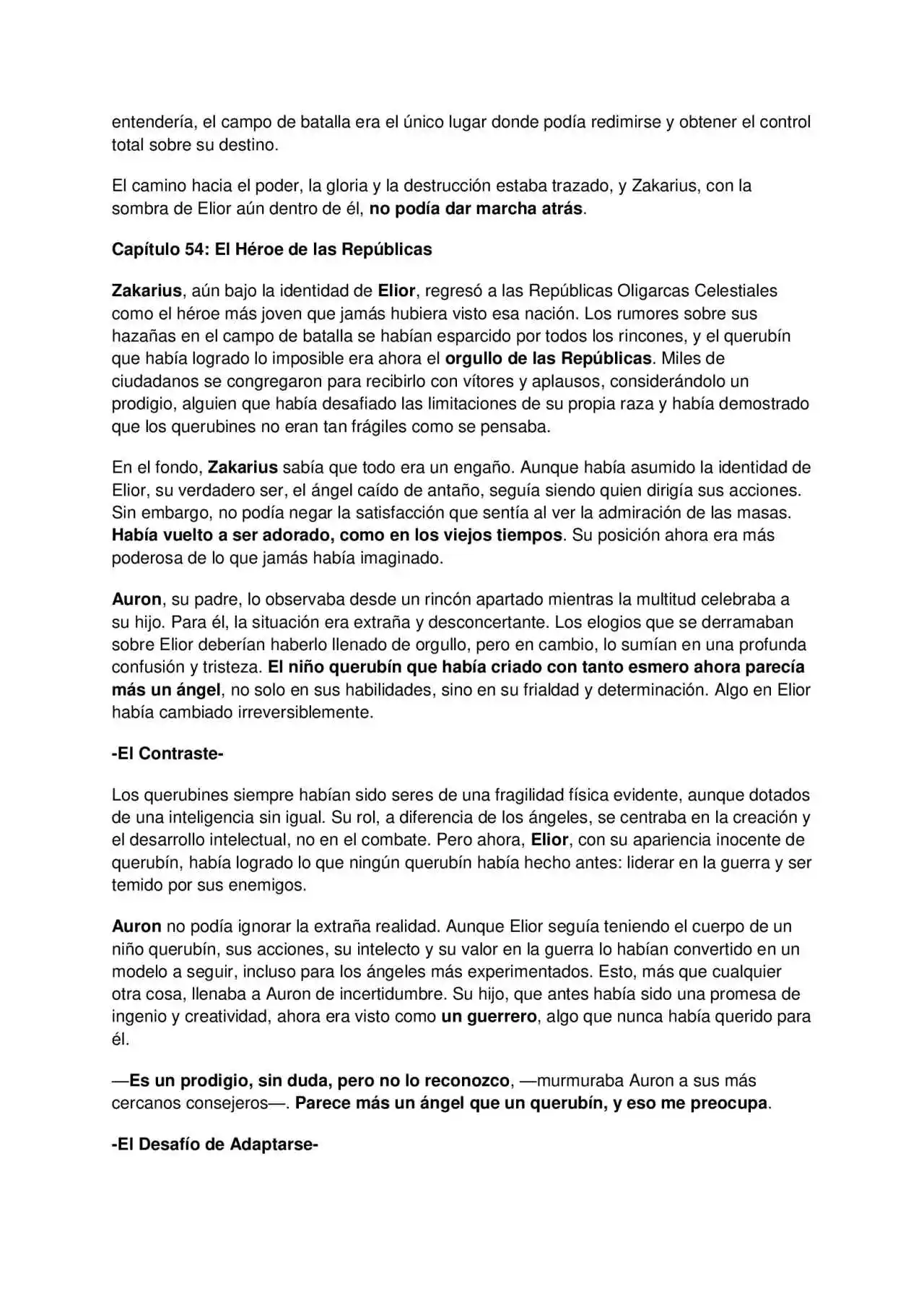 La Perdición De Zakarius (Novela) - Capítulo 6 - Página 8 - LectorTMOo