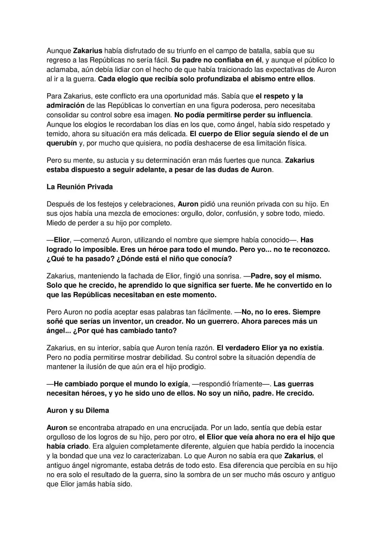 La Perdición De Zakarius (Novela) - Capítulo 6 - Página 9 - LectorTMOo