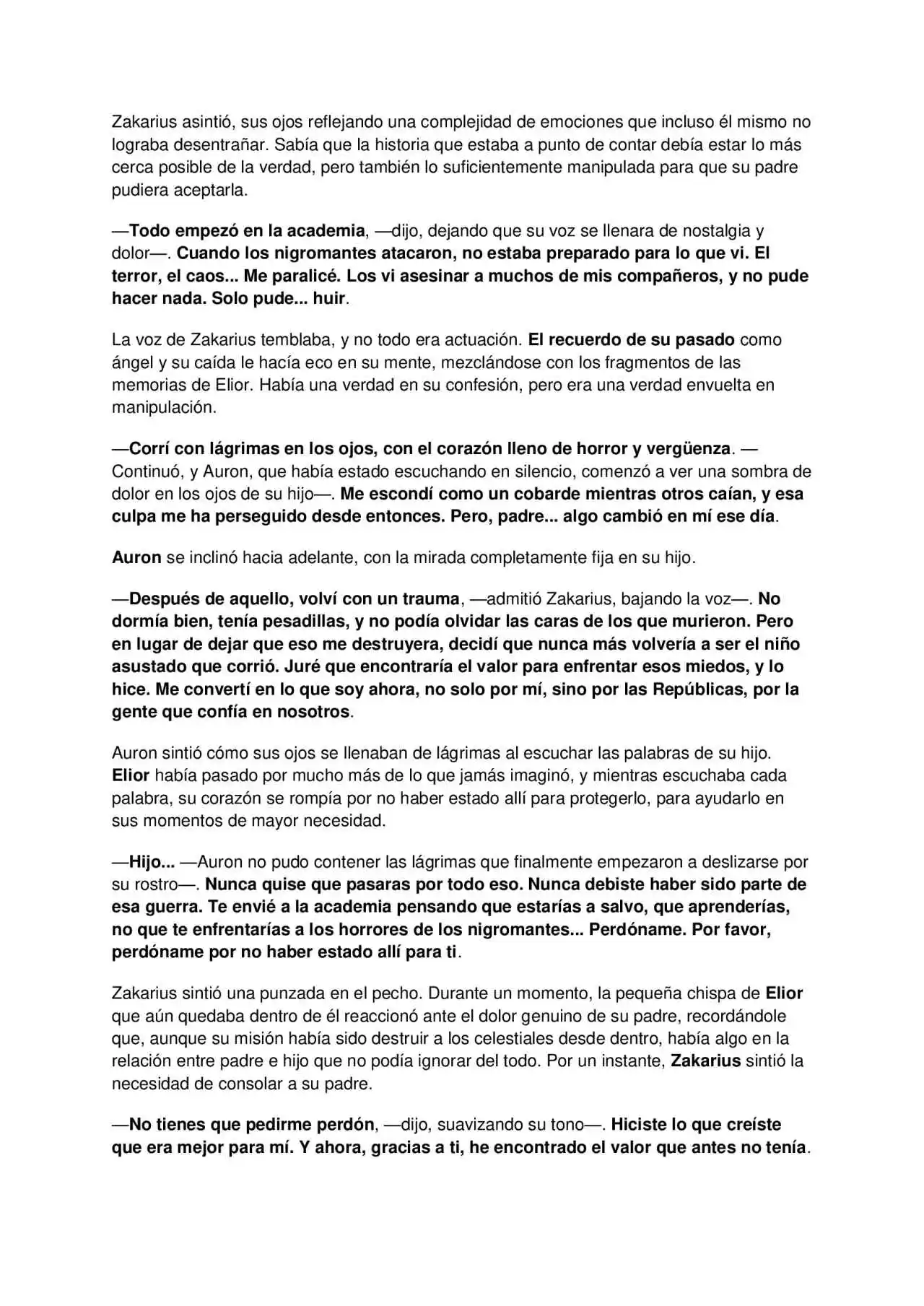 La Perdición De Zakarius (Novela) - Capítulo 6 - Página 11 - LectorTMOo