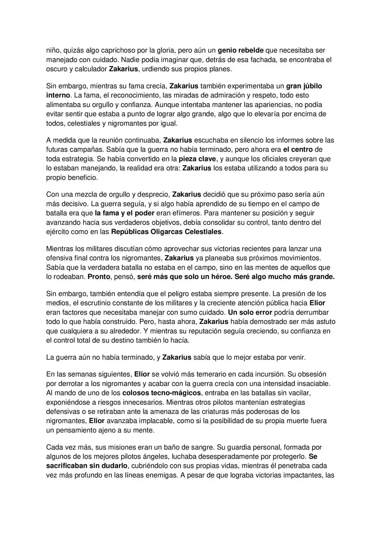 La Perdición De Zakarius (Novela) - Capítulo 6 - Página 15 - LectorTMOo