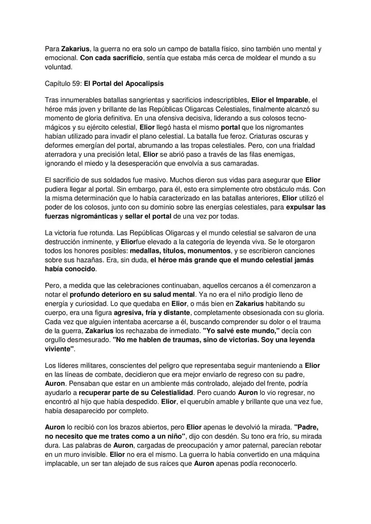 La Perdición De Zakarius (Novela) - Capítulo 6 - Página 17 - LectorTMOo