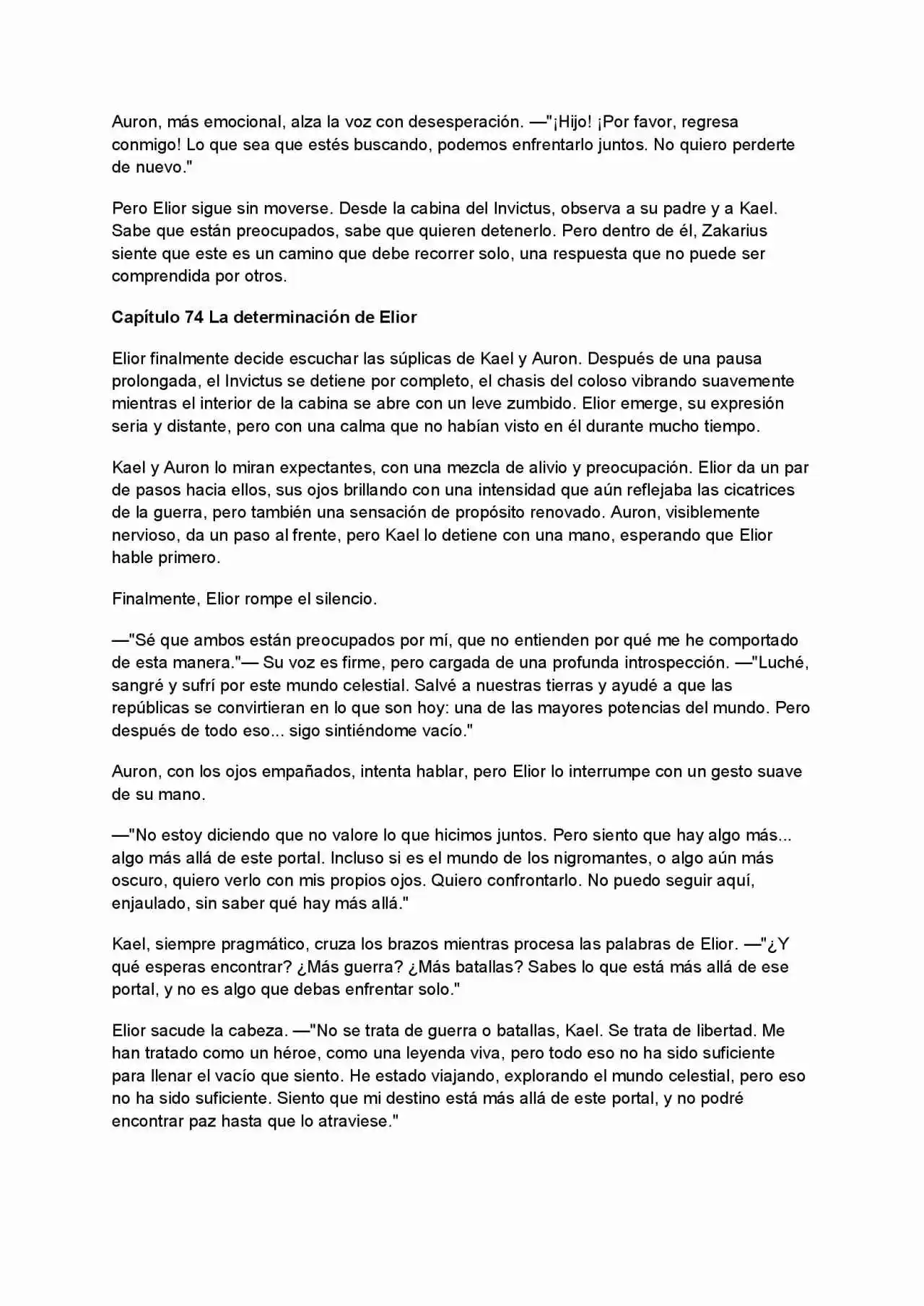 La Perdición De Zakarius (Novela) - Capítulo 8 - Página 6 - LectorTMOo