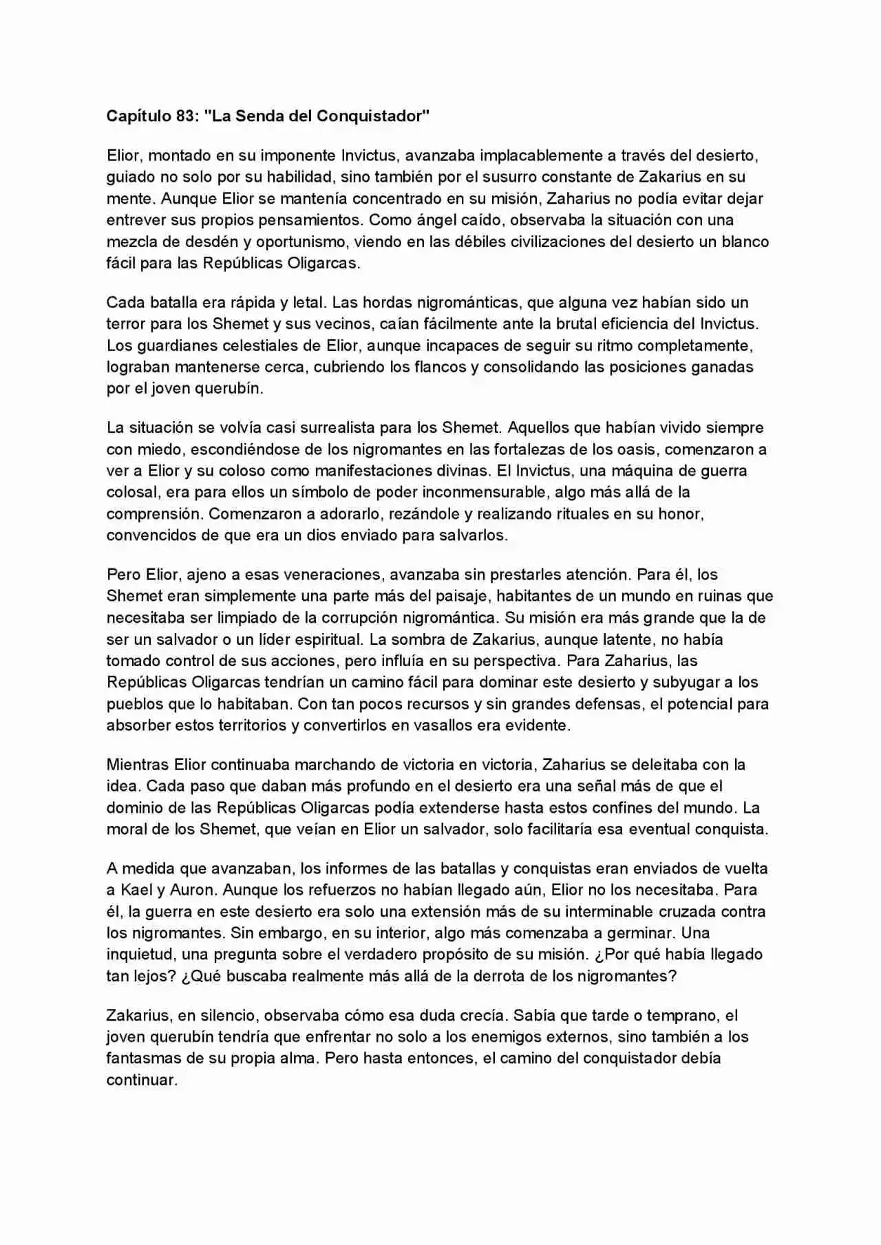 La Perdición De Zakarius (Novela) - Capítulo 9 - Página 4 - LectorTMOo