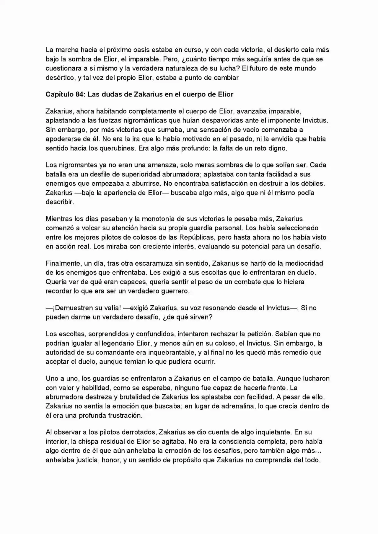 La Perdición De Zakarius (Novela) - Capítulo 9 - Página 5 - LectorTMOo