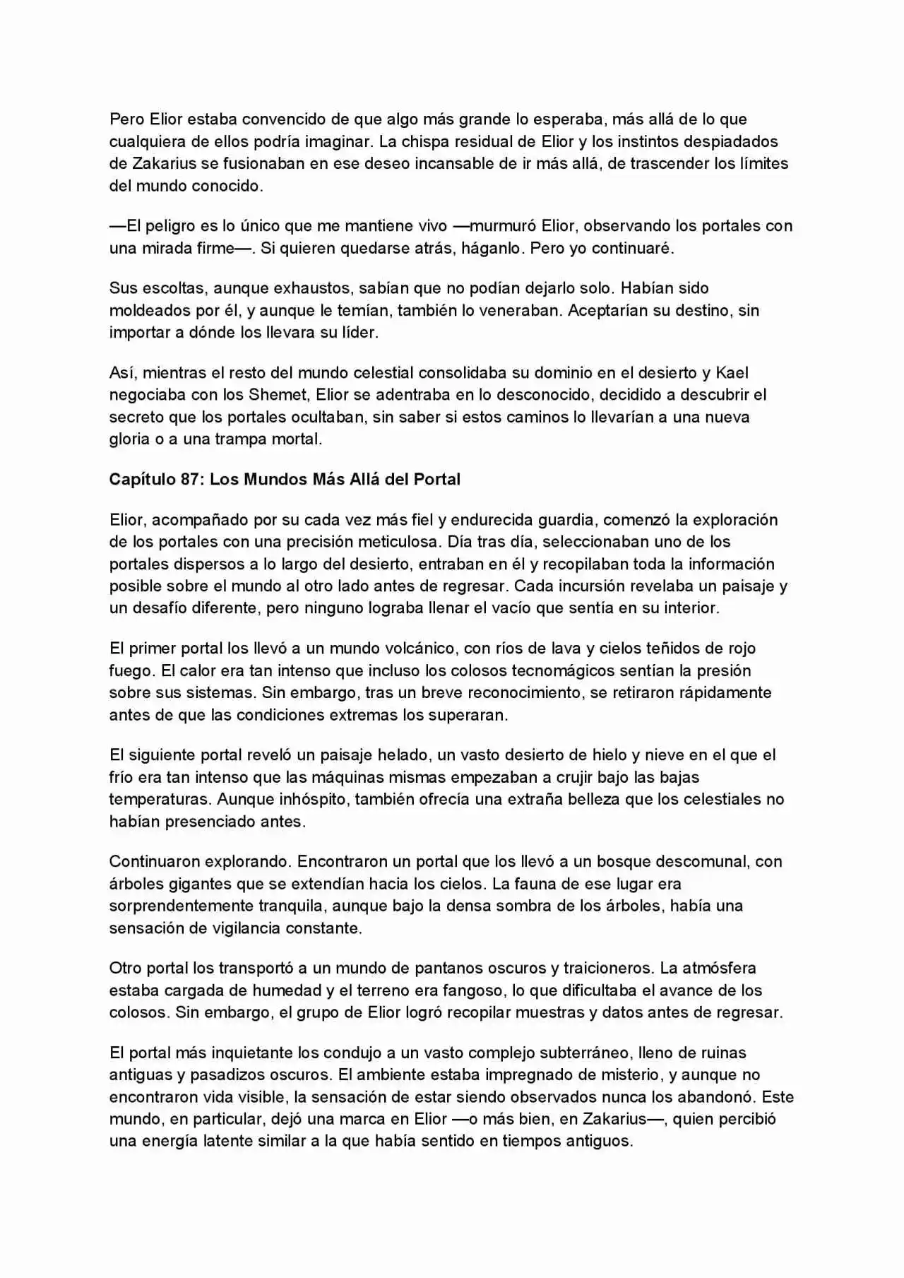 La Perdición De Zakarius (Novela) - Capítulo 9 - Página 8 - LectorTMOo