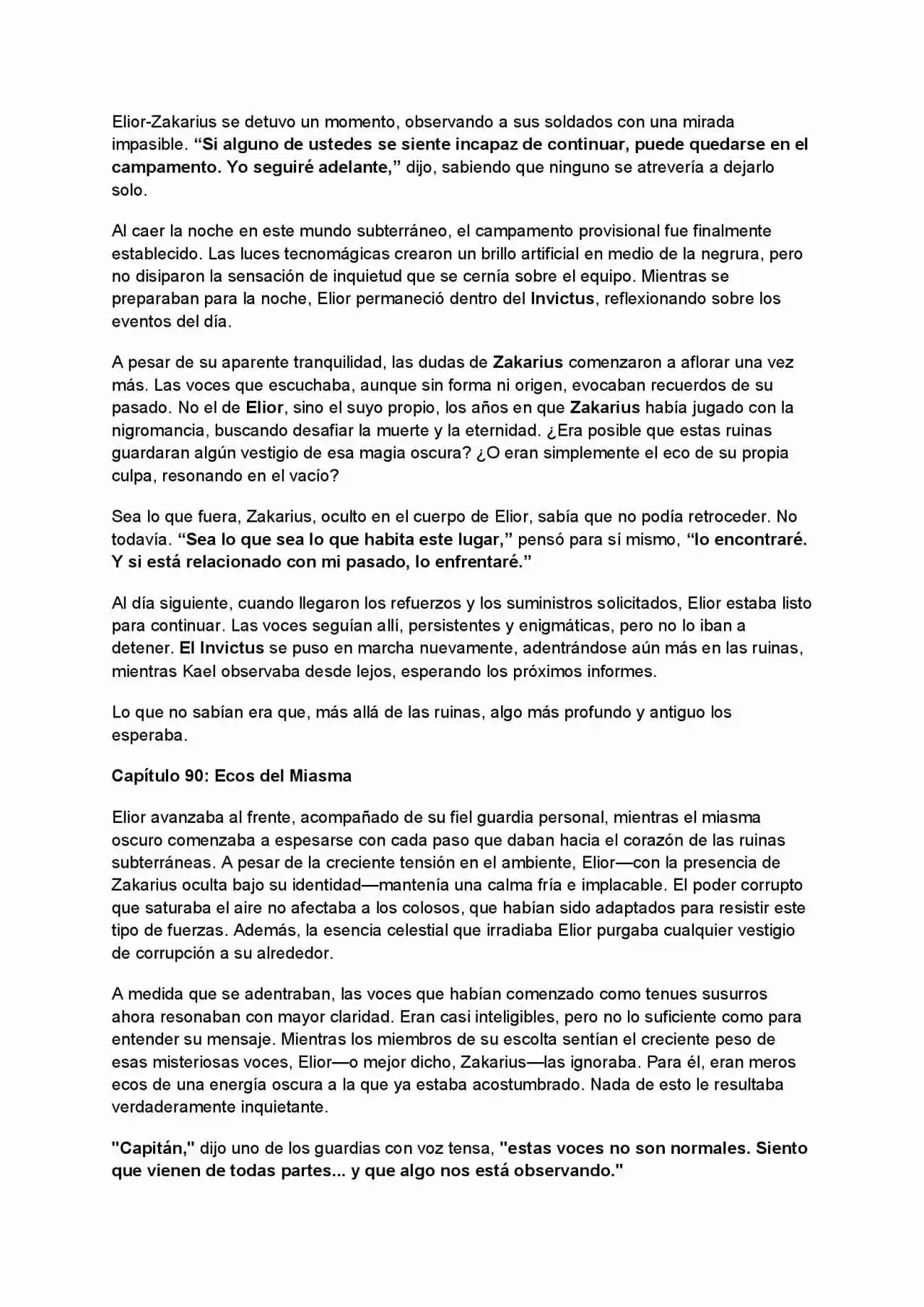 La Perdición De Zakarius (Novela) - Capítulo 9 - Página 14 - LectorTMOo