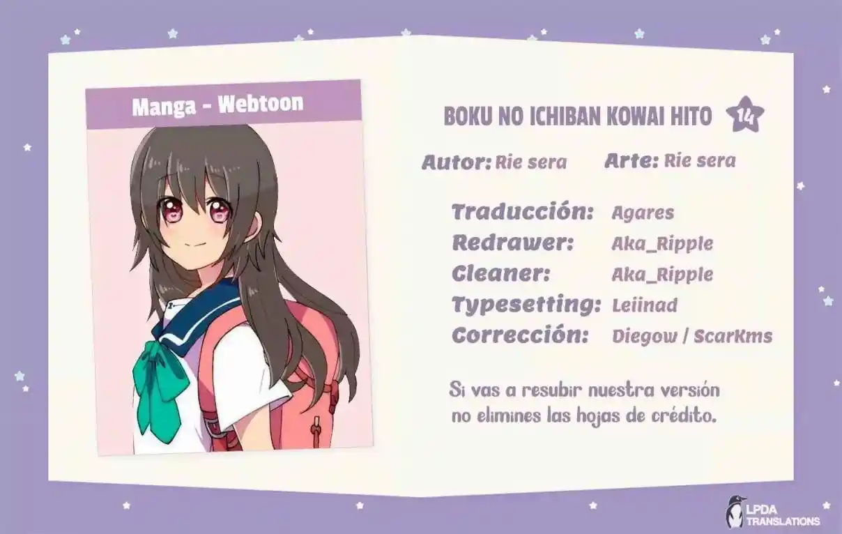 La Persona Que Más Me Asusta - Capítulo 14 - Página 1 - LectorTMOo