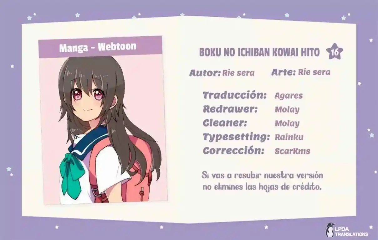 La Persona Que Más Me Asusta - Capítulo 16 - Página 1 - LectorTMOo