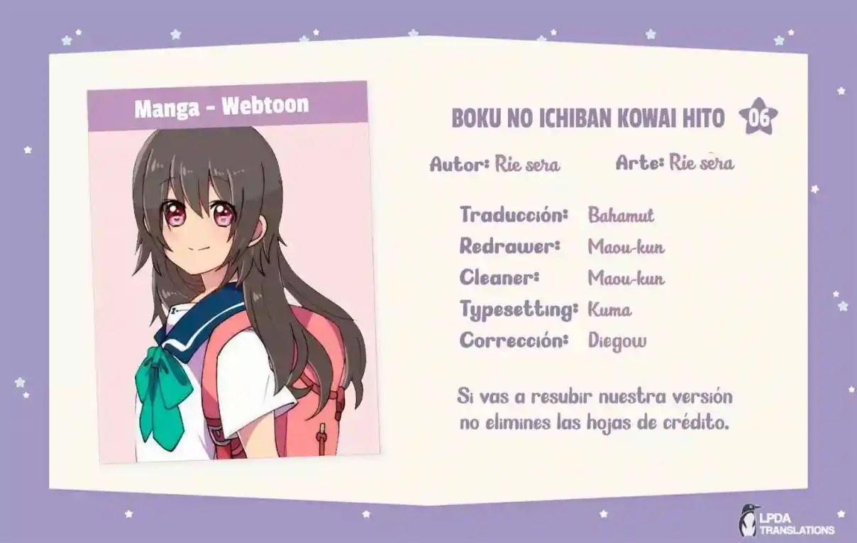 La Persona Que Más Me Asusta - Capítulo 6 - Página 1 - LectorTMOo