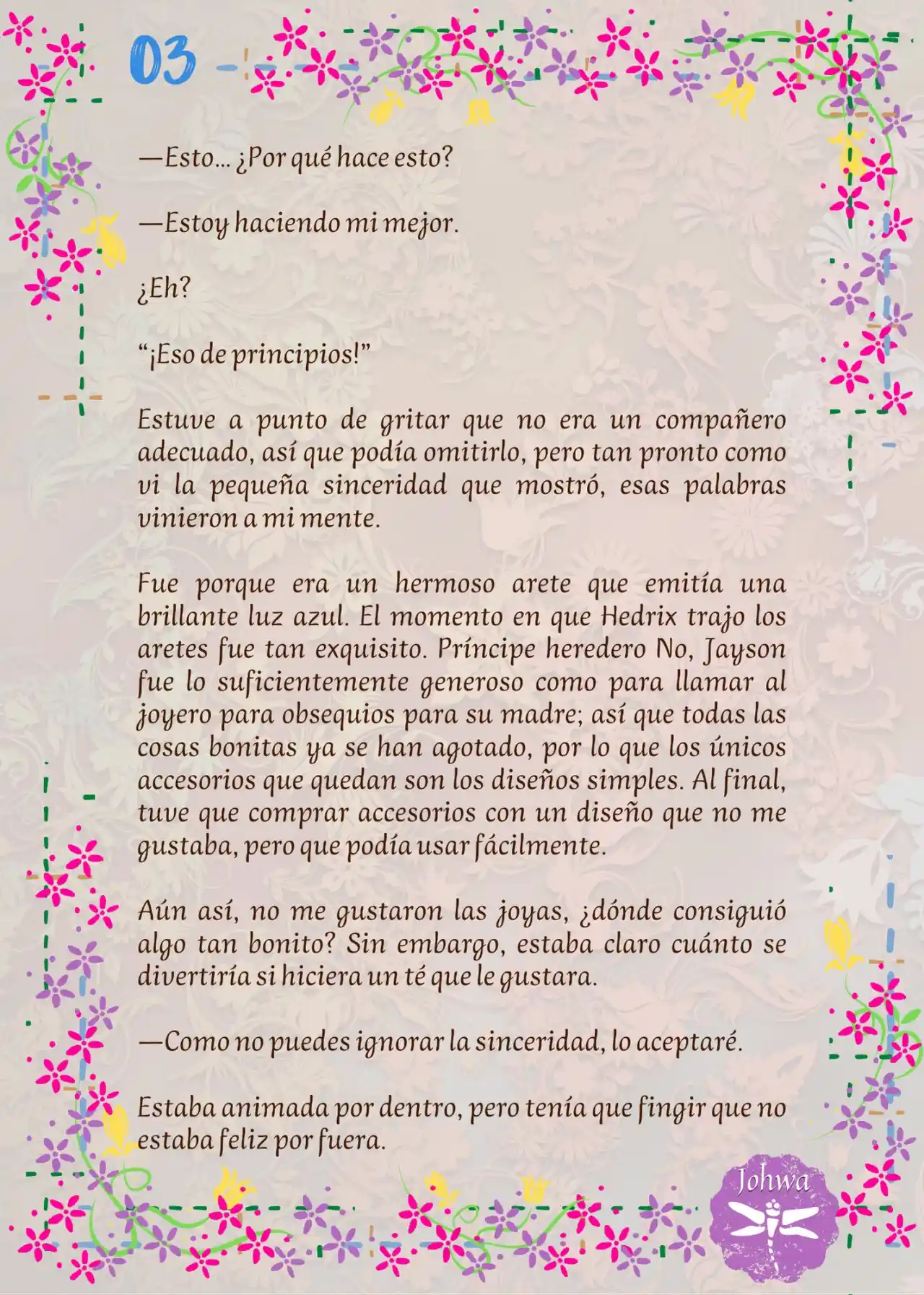 ¡¿La Popular Escritora De BL Es La Futura Princesa Heredera?! (Novela) - Capítulo 10 - Página 5 - LectorTMOo