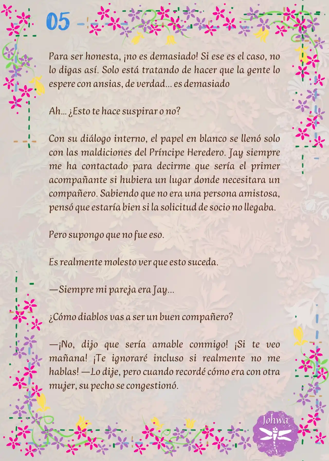 ¡¿La Popular Escritora De BL Es La Futura Princesa Heredera?! (Novela) - Capítulo 10 - Página 7 - LectorTMOo