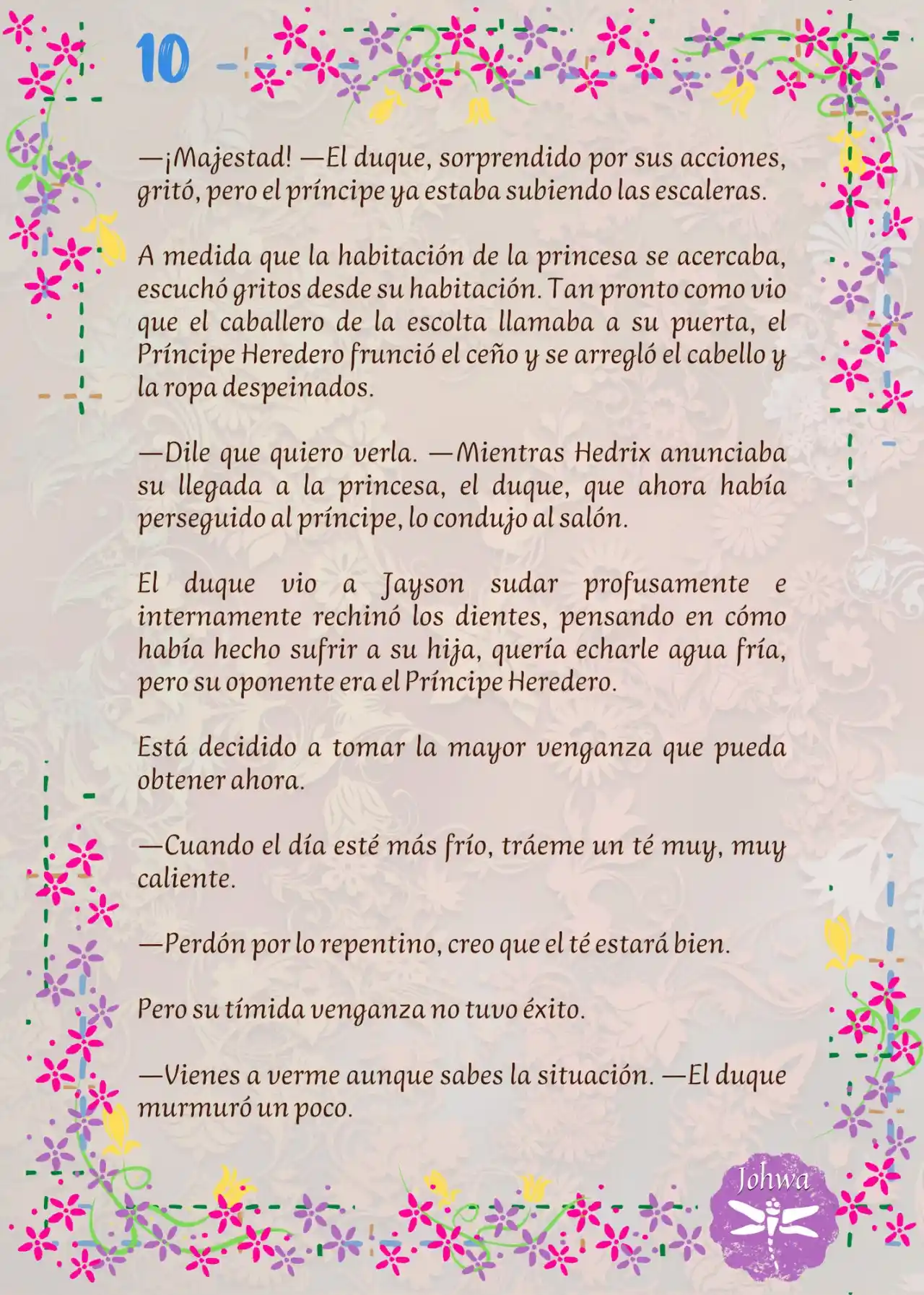 ¡¿La Popular Escritora De BL Es La Futura Princesa Heredera?! (Novela) - Capítulo 10 - Página 12 - LectorTMOo
