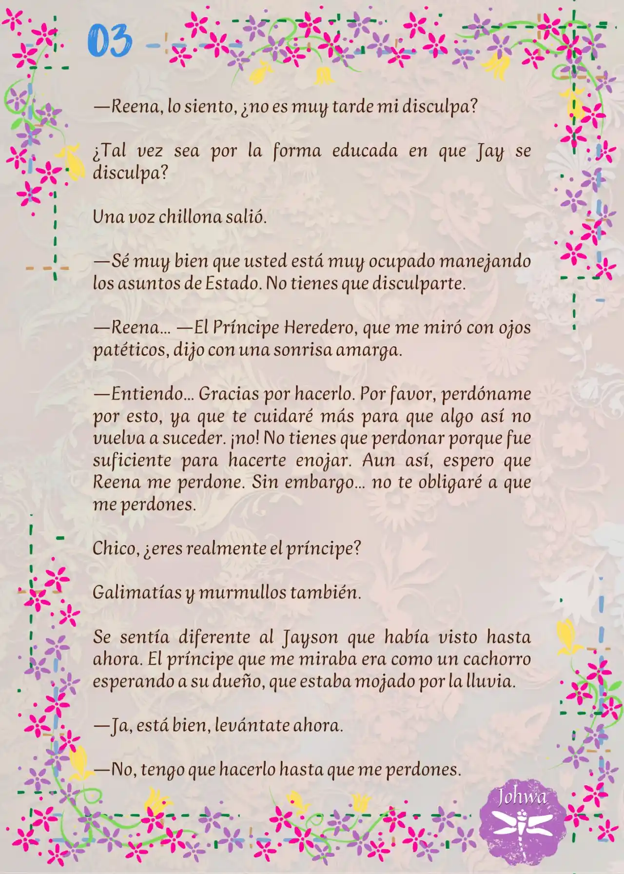 ¡¿La Popular Escritora De BL Es La Futura Princesa Heredera?! (Novela) - Capítulo 12 - Página 5 - LectorTMOo