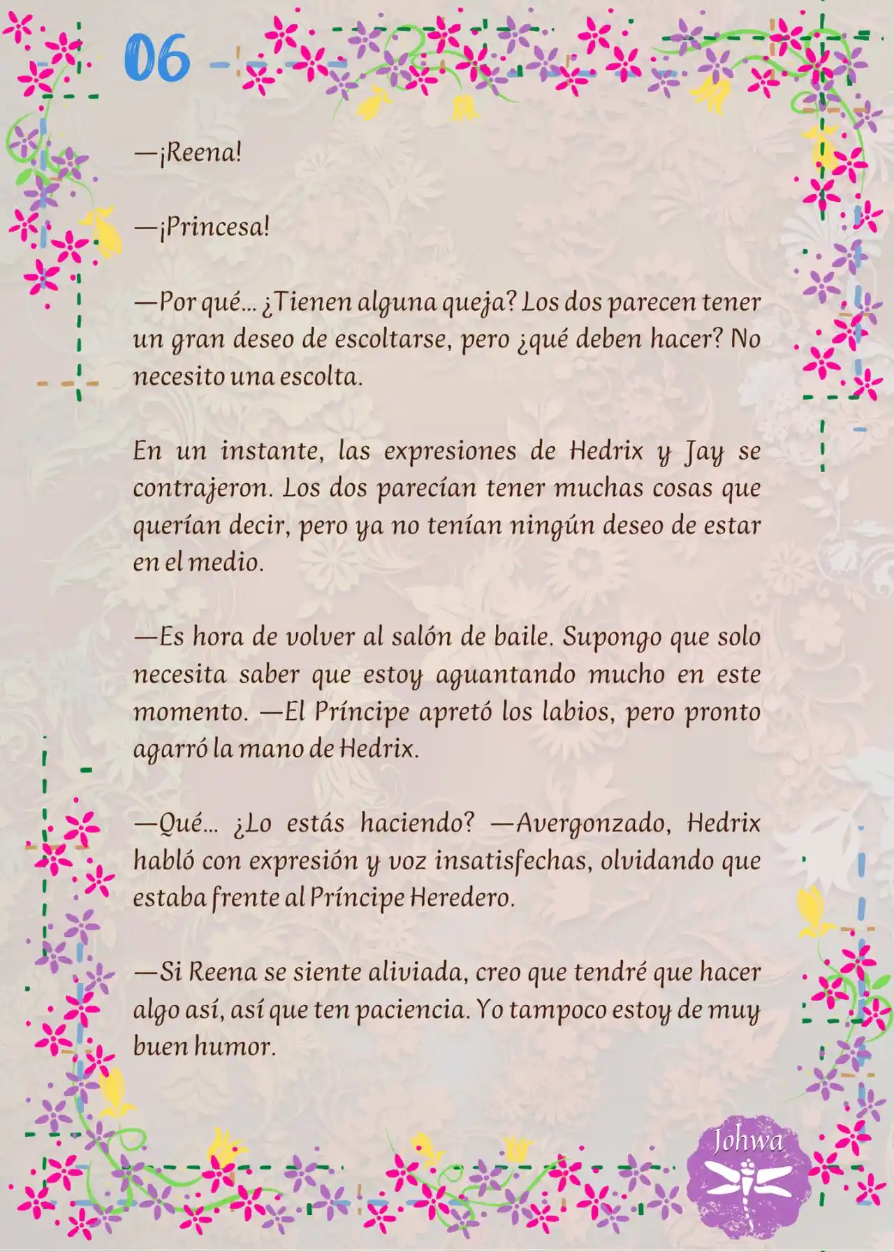 ¡¿La Popular Escritora De BL Es La Futura Princesa Heredera?! (Novela) - Capítulo 12 - Página 8 - LectorTMOo