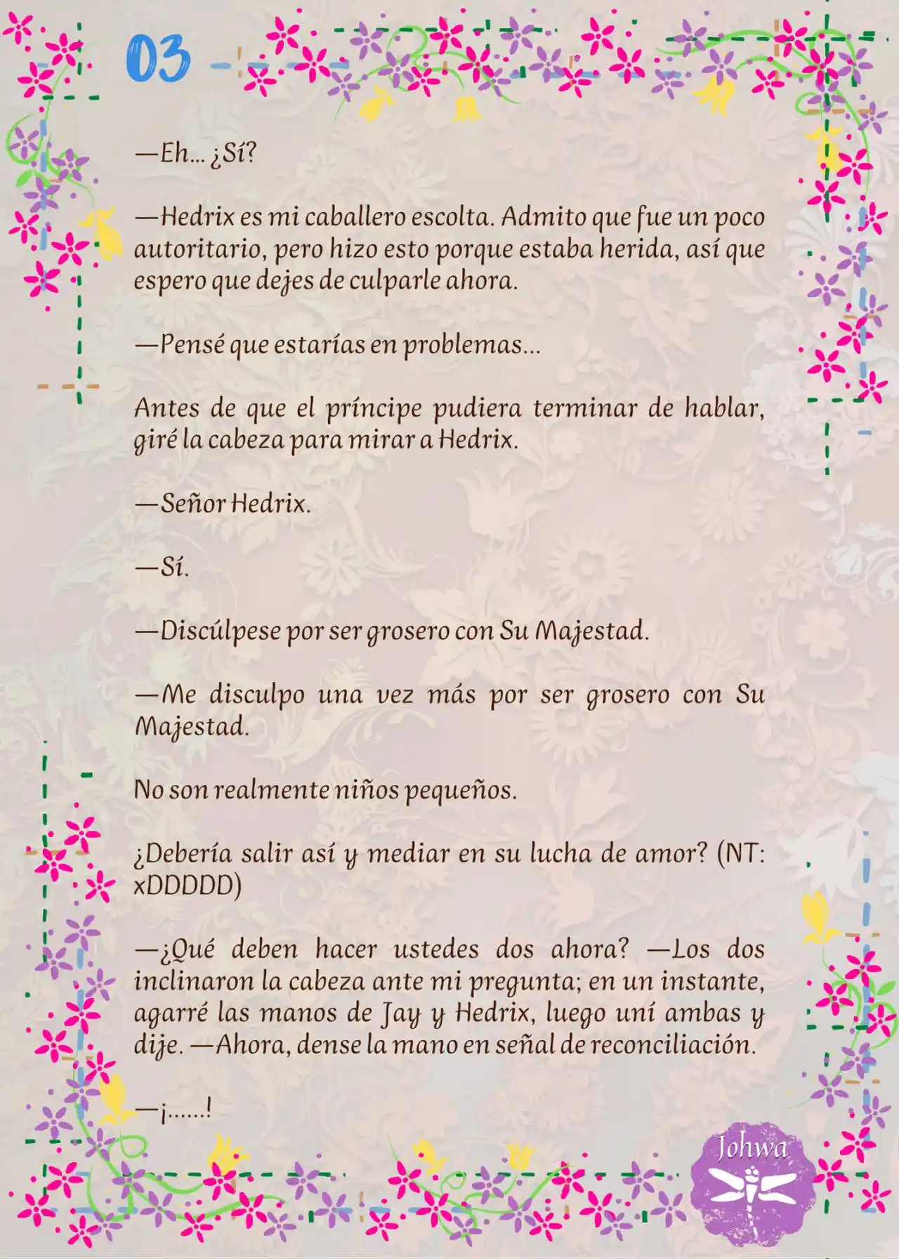 ¡¿La Popular Escritora De BL Es La Futura Princesa Heredera?! (Novela) - Capítulo 13 - Página 5 - LectorTMOo