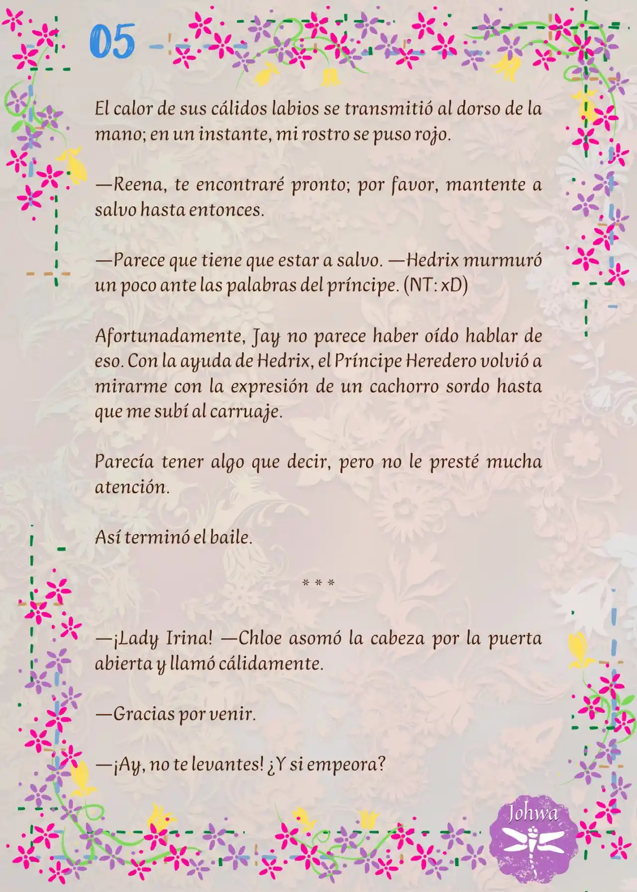 ¡¿La Popular Escritora De BL Es La Futura Princesa Heredera?! (Novela) - Capítulo 13 - Página 7 - LectorTMOo