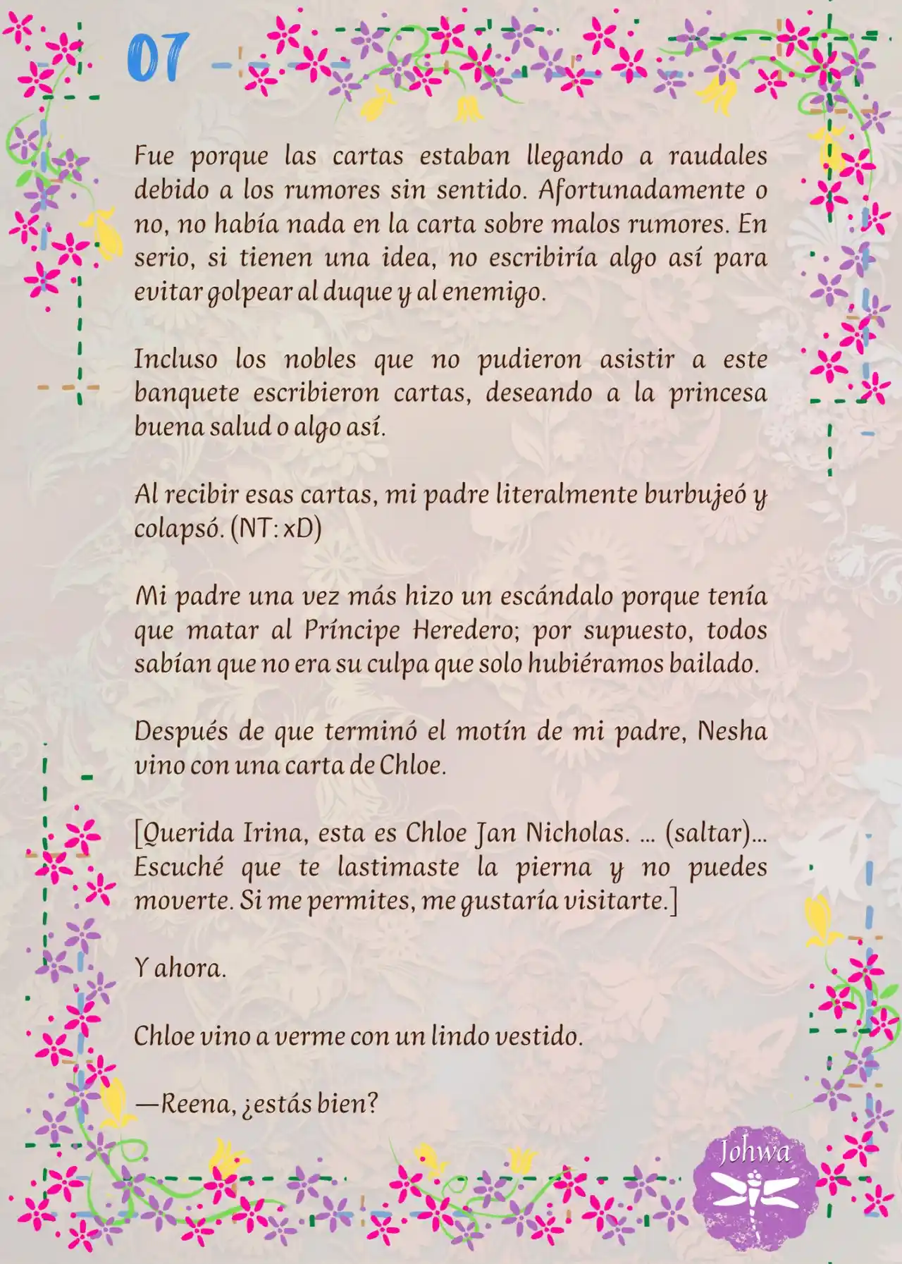 ¡¿La Popular Escritora De BL Es La Futura Princesa Heredera?! (Novela) - Capítulo 13 - Página 9 - LectorTMOo