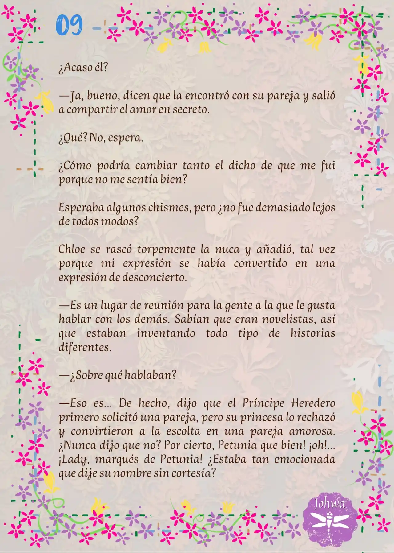 ¡¿La Popular Escritora De BL Es La Futura Princesa Heredera?! (Novela) - Capítulo 13 - Página 11 - LectorTMOo