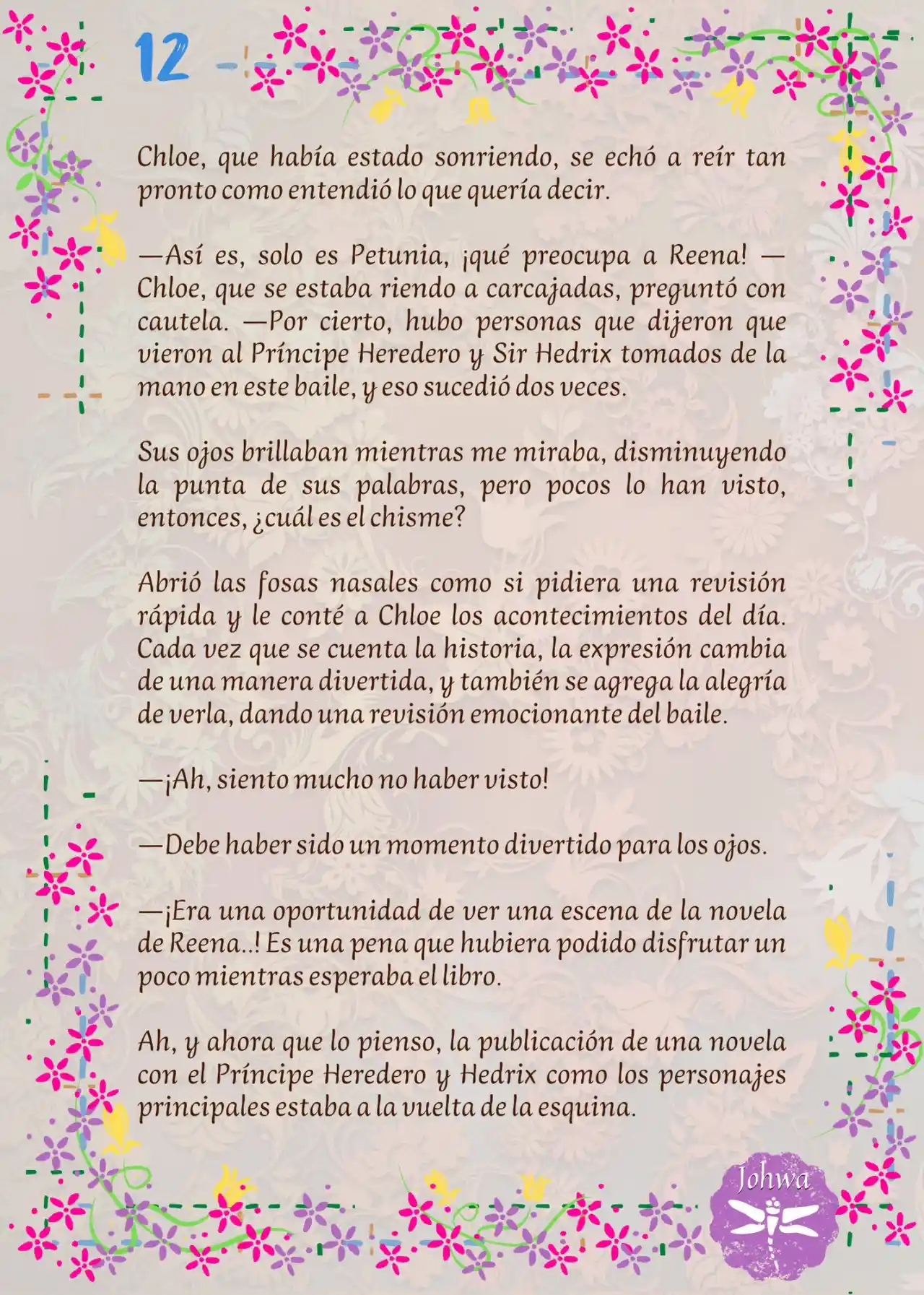 ¡¿La Popular Escritora De BL Es La Futura Princesa Heredera?! (Novela) - Capítulo 13 - Página 14 - LectorTMOo