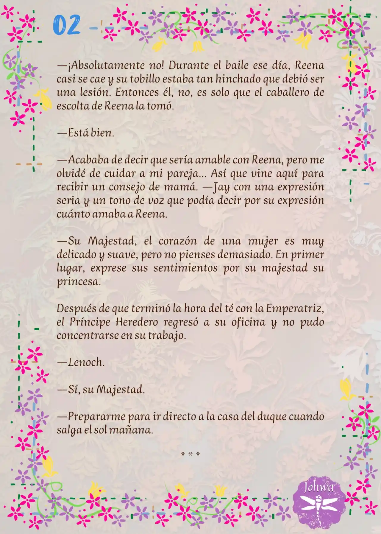 ¡¿La Popular Escritora De BL Es La Futura Princesa Heredera?! (Novela) - Capítulo 14 - Página 4 - LectorTMOo
