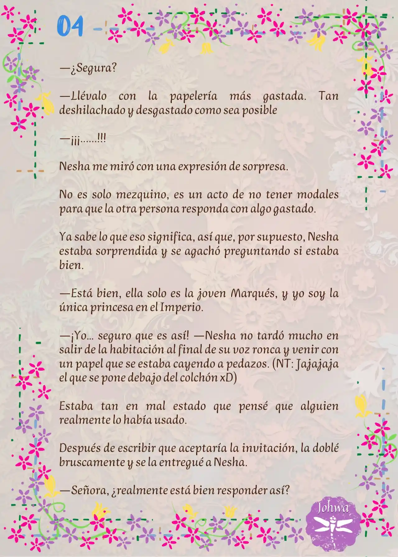 ¡¿La Popular Escritora De BL Es La Futura Princesa Heredera?! (Novela) - Capítulo 14 - Página 6 - LectorTMOo