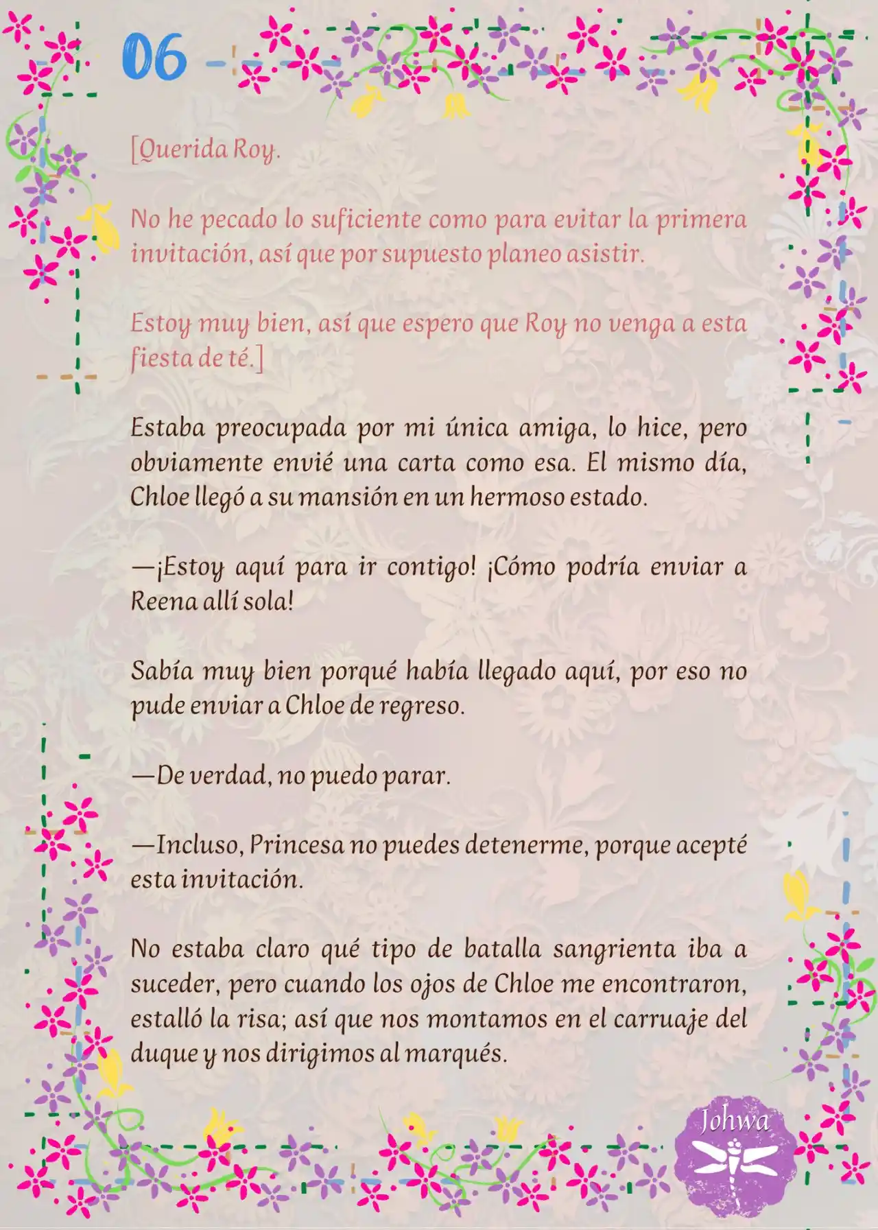¡¿La Popular Escritora De BL Es La Futura Princesa Heredera?! (Novela) - Capítulo 14 - Página 8 - LectorTMOo