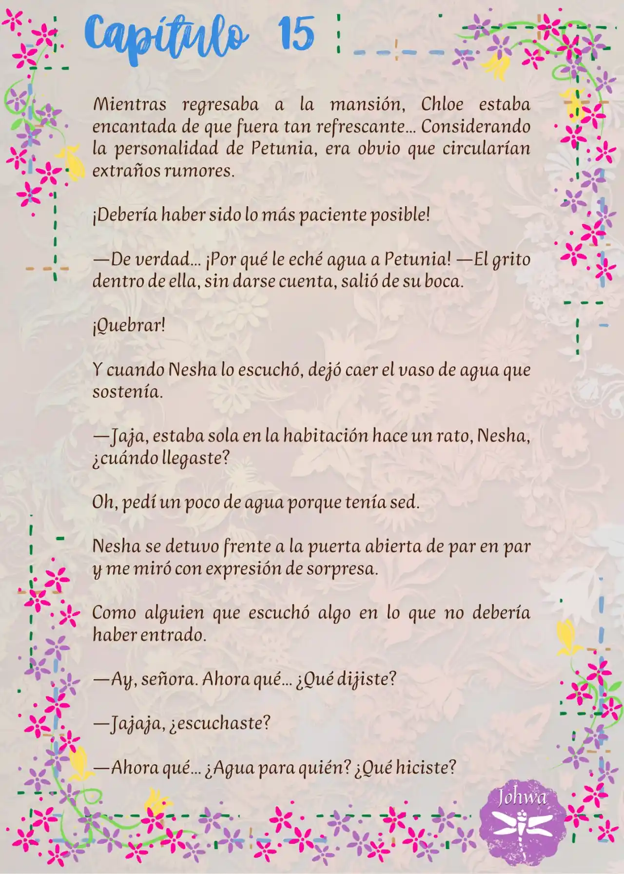 ¡¿La Popular Escritora De BL Es La Futura Princesa Heredera?! (Novela) - Capítulo 15 - Página 5 - LectorTMOo