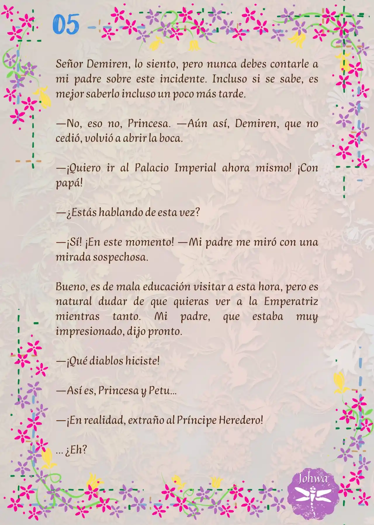 ¡¿La Popular Escritora De BL Es La Futura Princesa Heredera?! (Novela) - Capítulo 15 - Página 14 - LectorTMOo