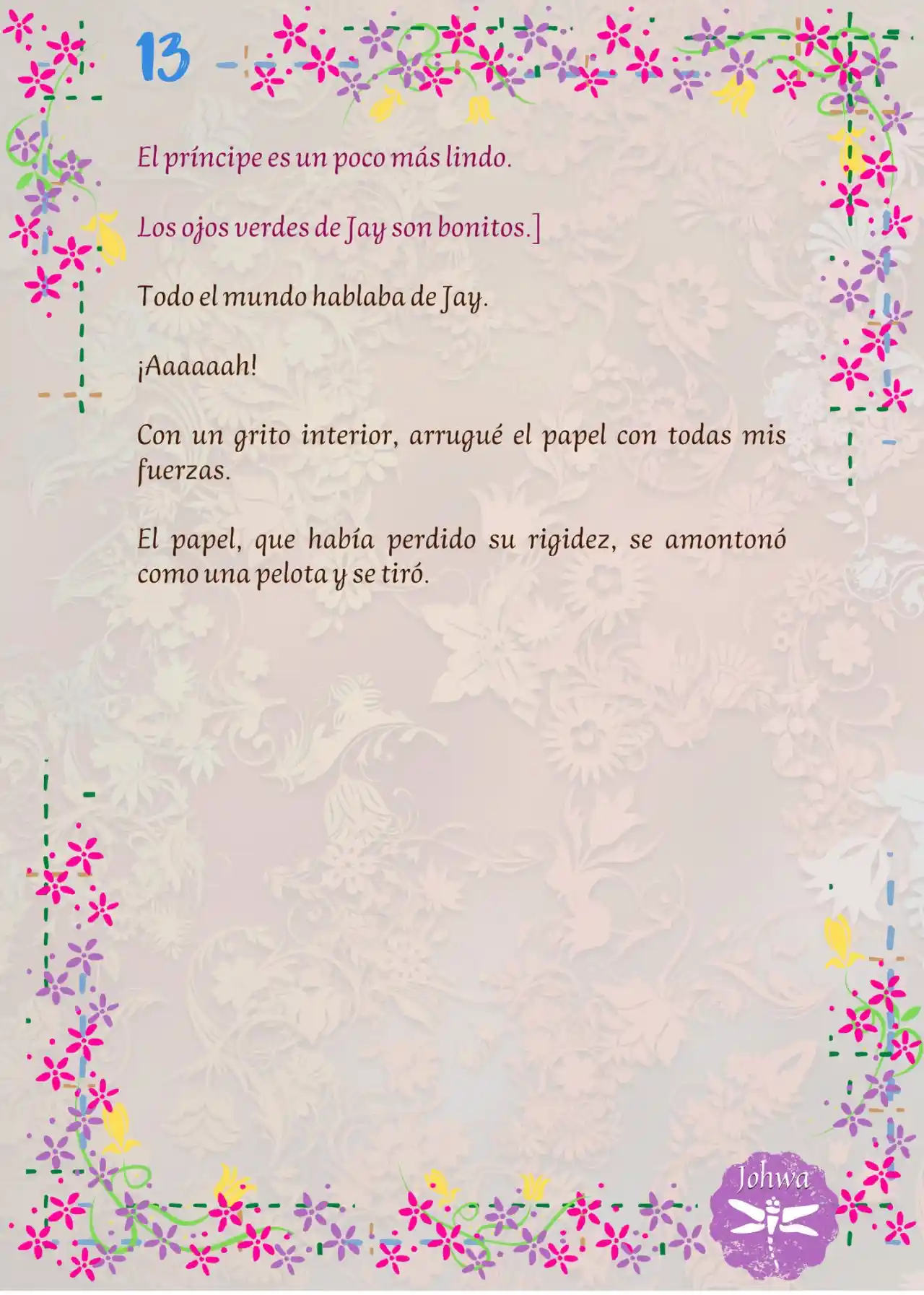 ¡¿La Popular Escritora De BL Es La Futura Princesa Heredera?! (Novela) - Capítulo 16 - Página 16 - LectorTMOo