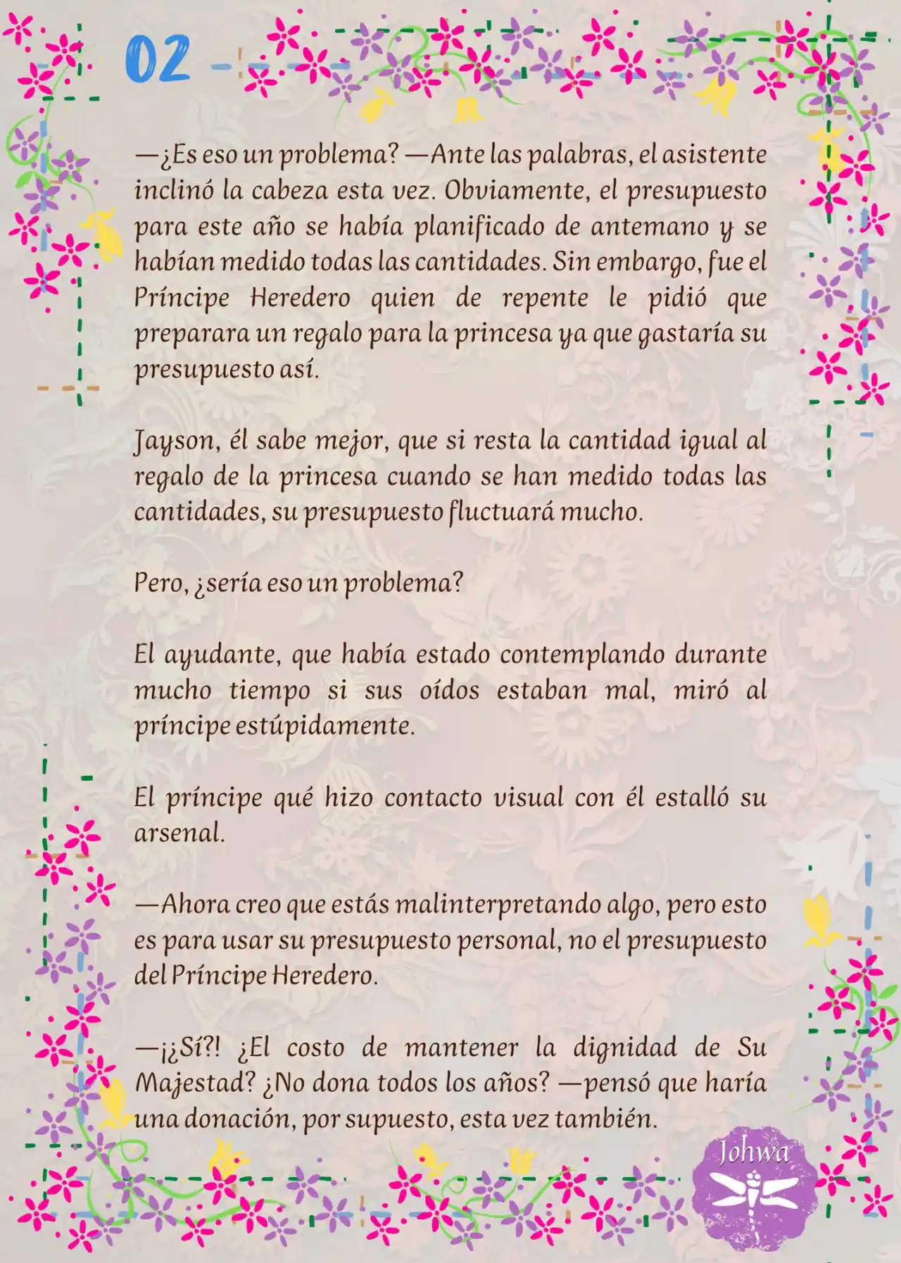 ¡¿La Popular Escritora De BL Es La Futura Princesa Heredera?! (Novela) - Capítulo 17 - Página 4 - LectorTMOo