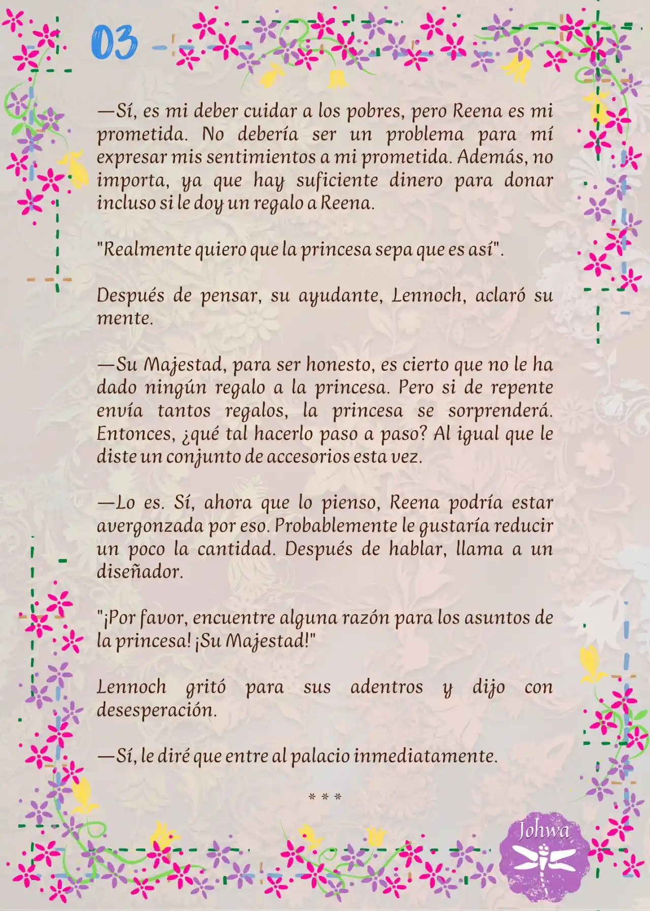 ¡¿La Popular Escritora De BL Es La Futura Princesa Heredera?! (Novela) - Capítulo 17 - Página 5 - LectorTMOo