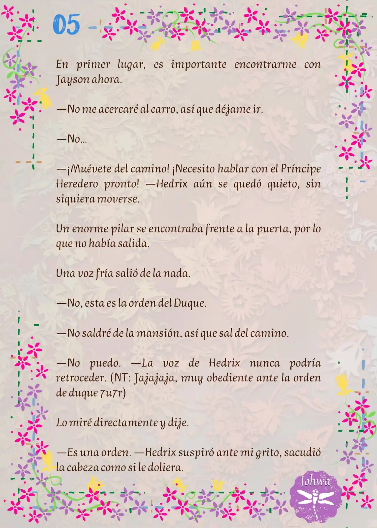 ¡¿La Popular Escritora De BL Es La Futura Princesa Heredera?! (Novela) - Capítulo 17 - Página 7 - LectorTMOo