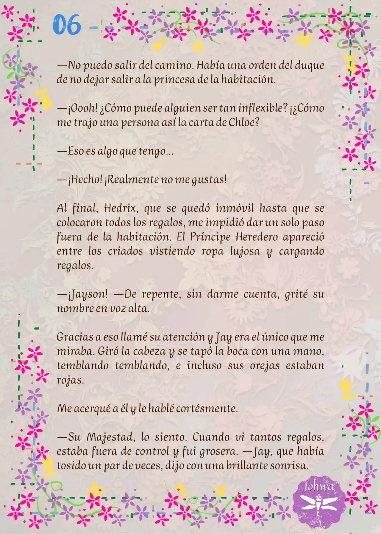 ¡¿La Popular Escritora De BL Es La Futura Princesa Heredera?! (Novela) - Capítulo 17 - Página 8 - LectorTMOo
