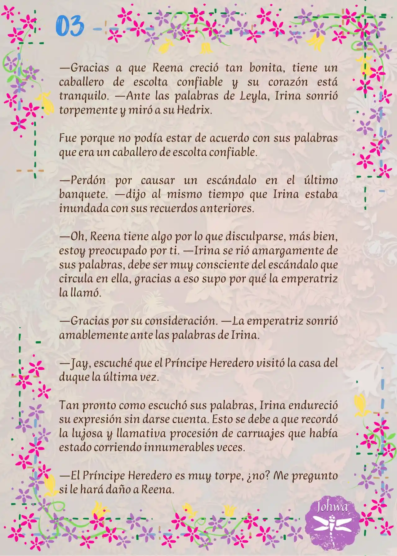 ¡¿La Popular Escritora De BL Es La Futura Princesa Heredera?! (Novela) - Capítulo 18 - Página 5 - LectorTMOo