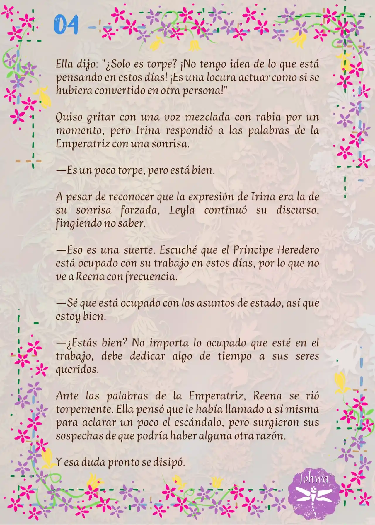 ¡¿La Popular Escritora De BL Es La Futura Princesa Heredera?! (Novela) - Capítulo 18 - Página 6 - LectorTMOo