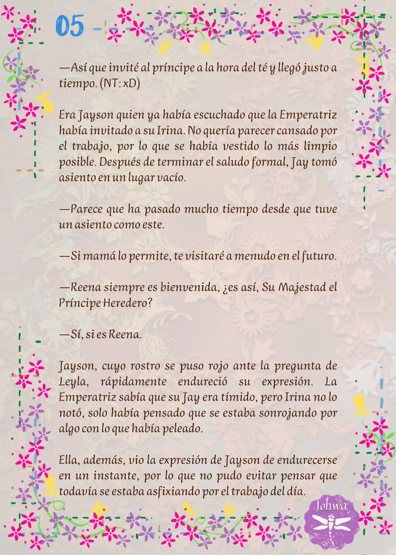 ¡¿La Popular Escritora De BL Es La Futura Princesa Heredera?! (Novela) - Capítulo 18 - Página 7 - LectorTMOo