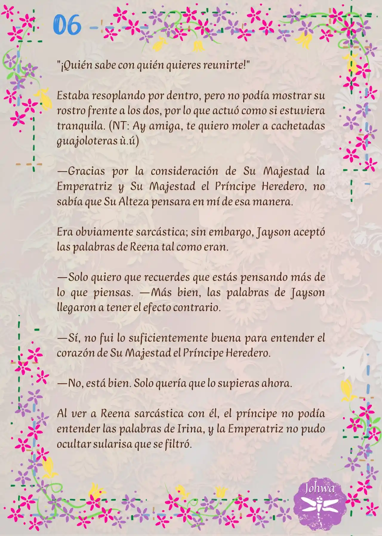 ¡¿La Popular Escritora De BL Es La Futura Princesa Heredera?! (Novela) - Capítulo 18 - Página 8 - LectorTMOo