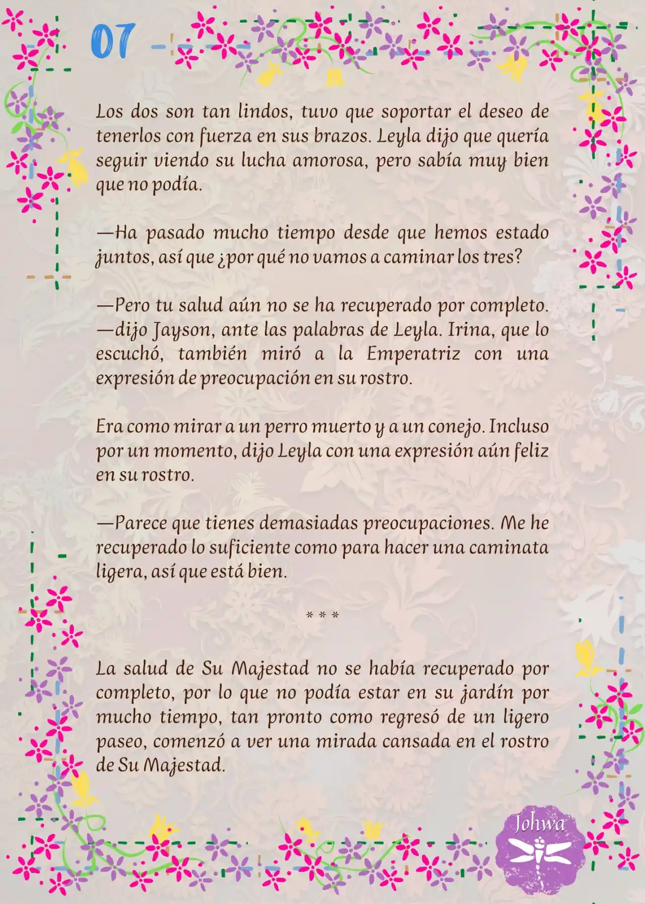 ¡¿La Popular Escritora De BL Es La Futura Princesa Heredera?! (Novela) - Capítulo 18 - Página 9 - LectorTMOo